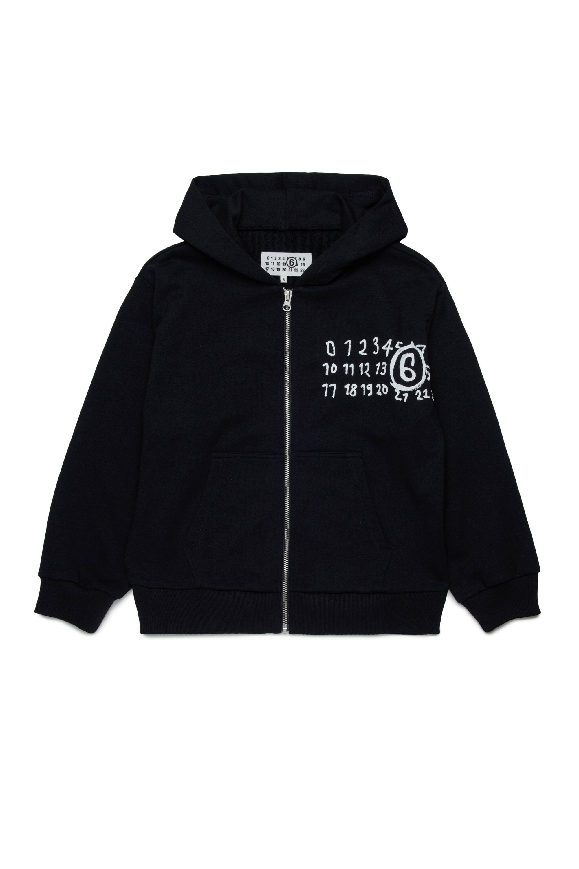 Sudadera con capucha y logotipo escrito a mano