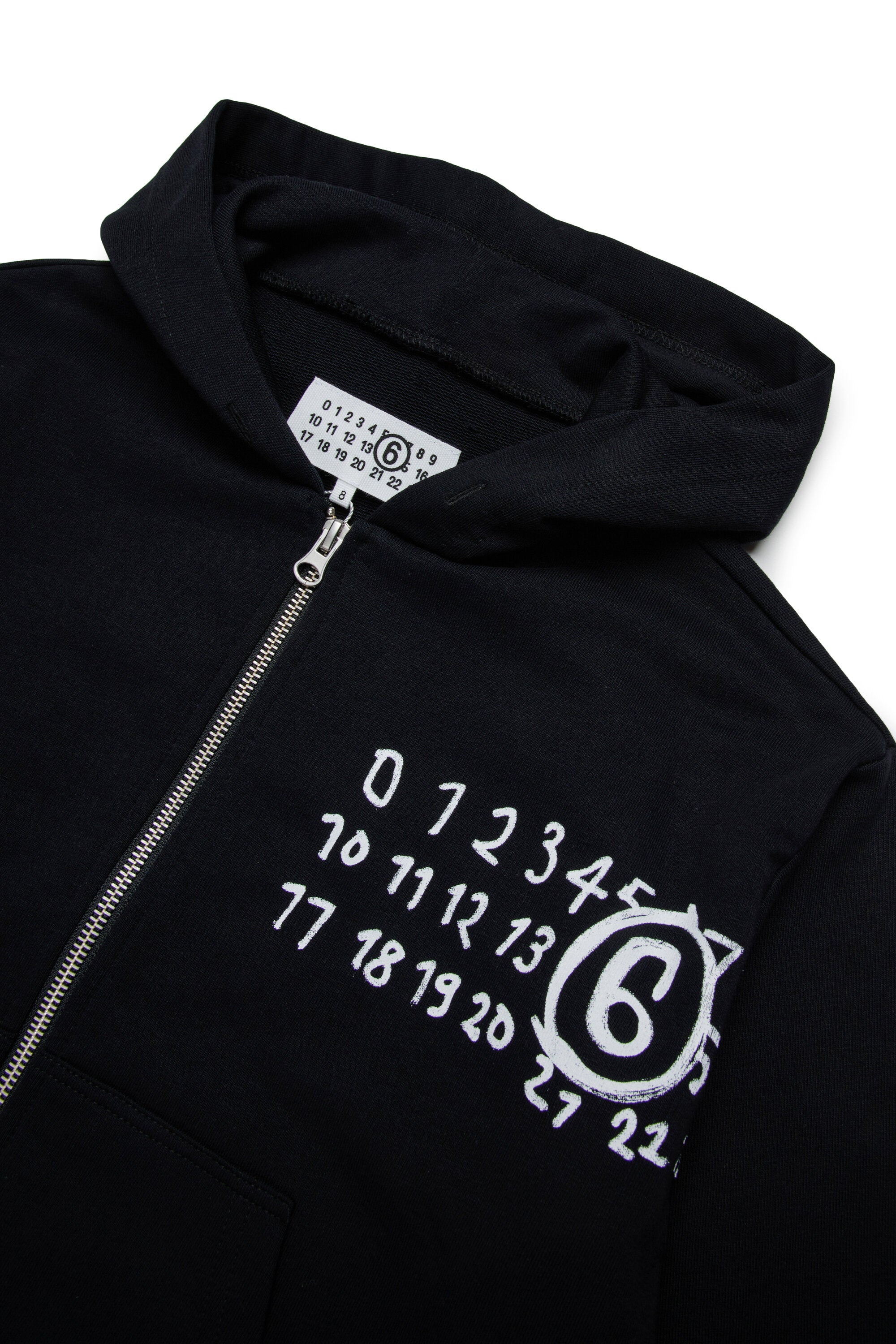 Hooded sweatshirt with Hand Written logo