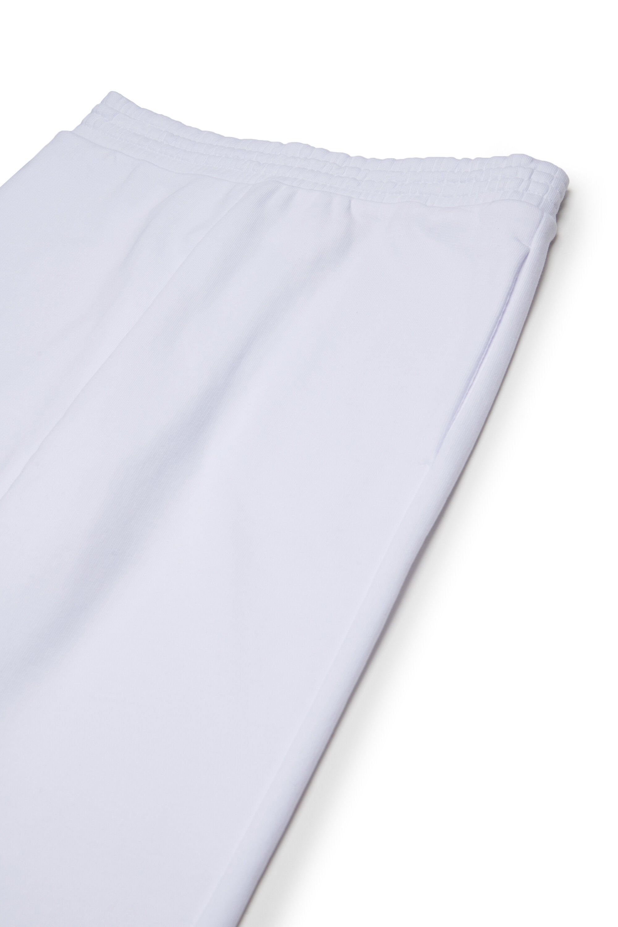 Split jogger pants branded with Hand Written logo