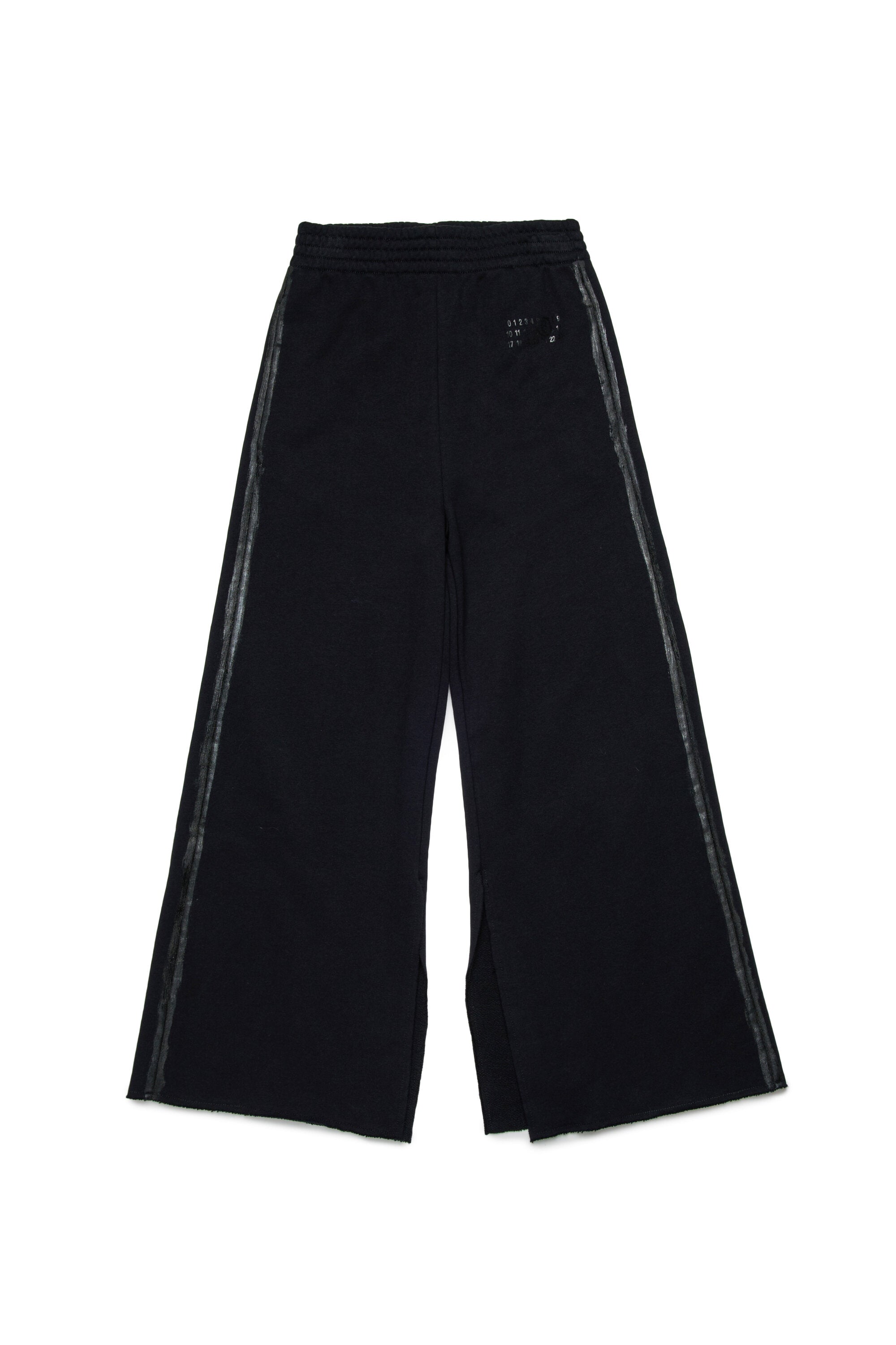 Pantalones sudadera con pinceladas brillantes