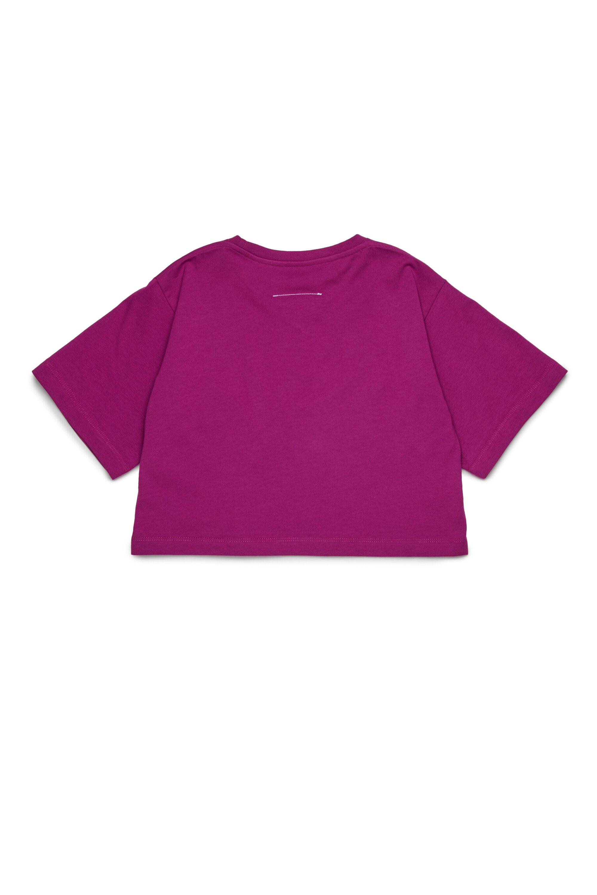 Cropped jersey T-shirt with Numeric logo