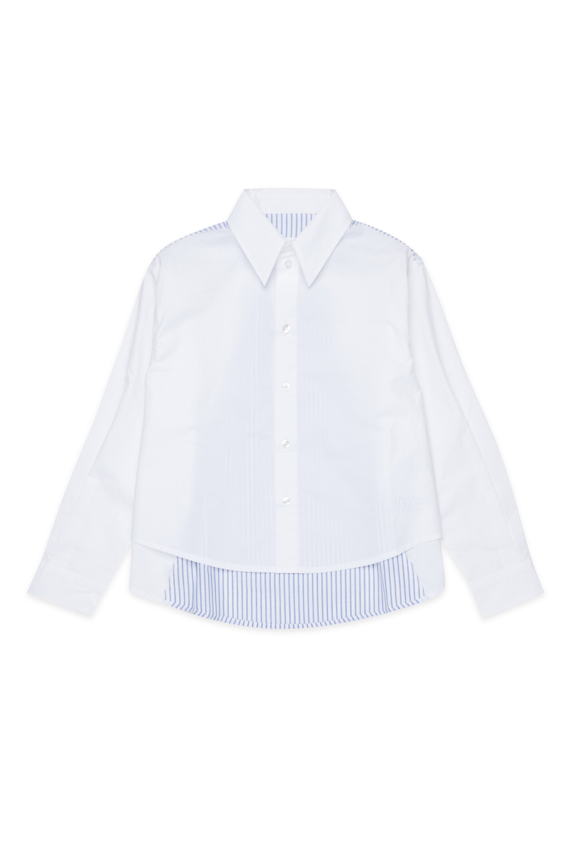 Camisa de rayas de manga larga
