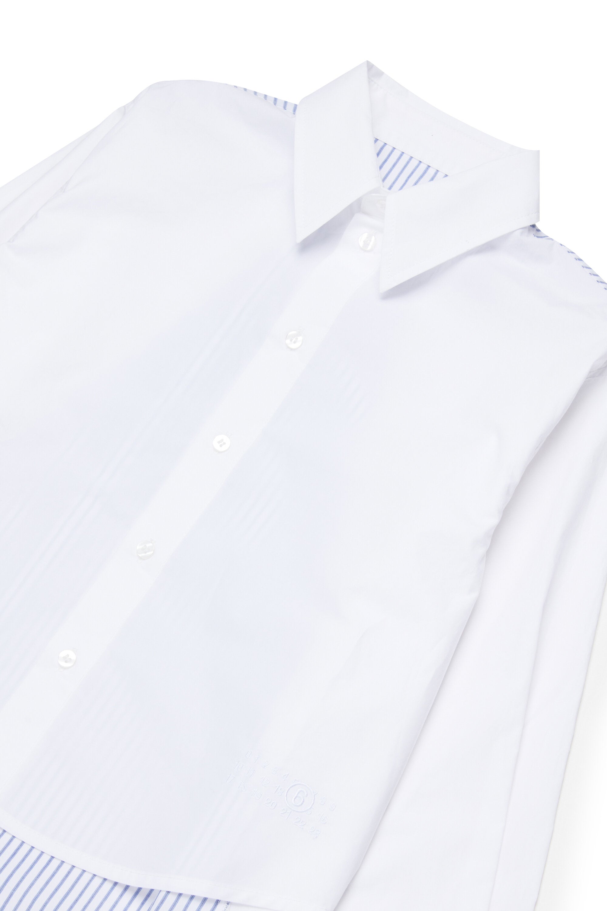 Camisa de rayas de manga larga