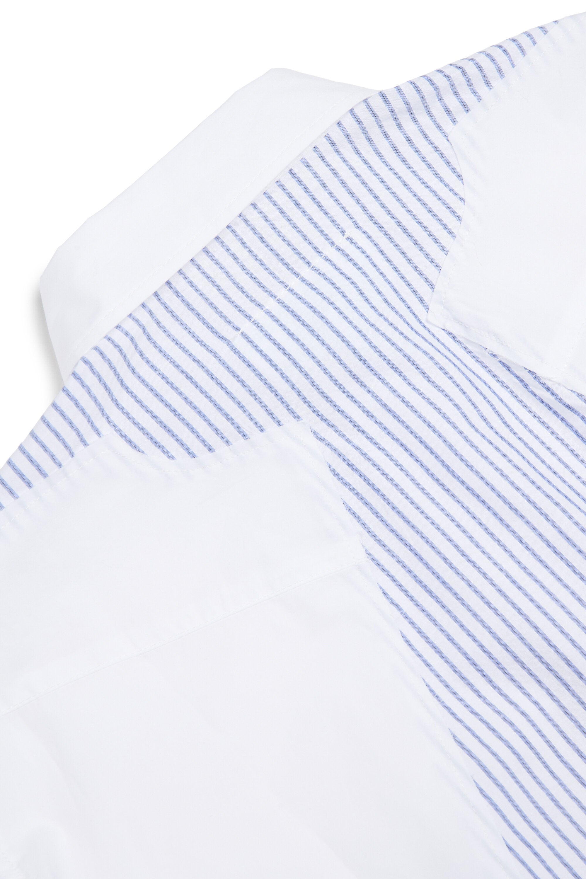 Camisa de rayas de manga larga
