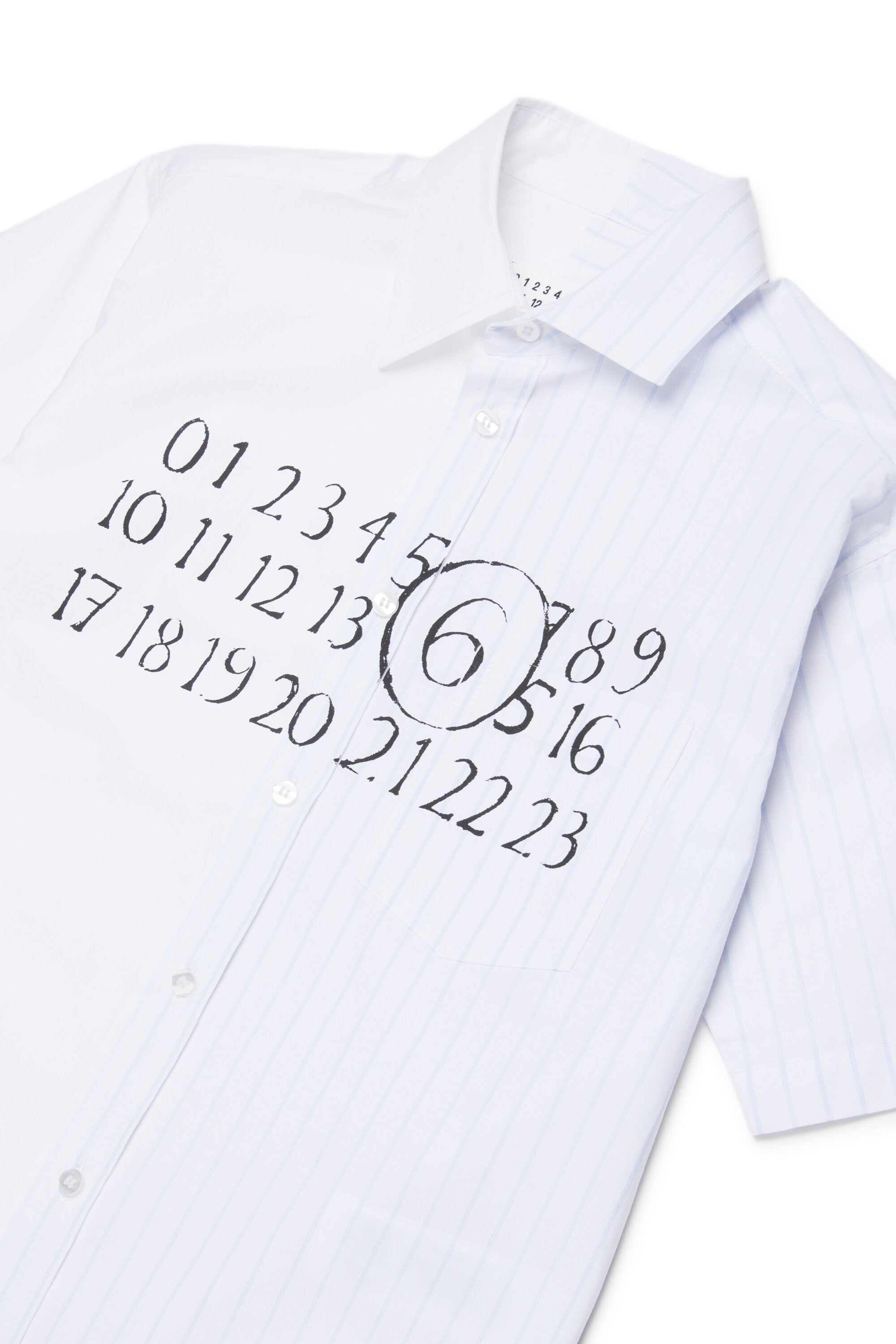 Short-sleeve shirt with logo