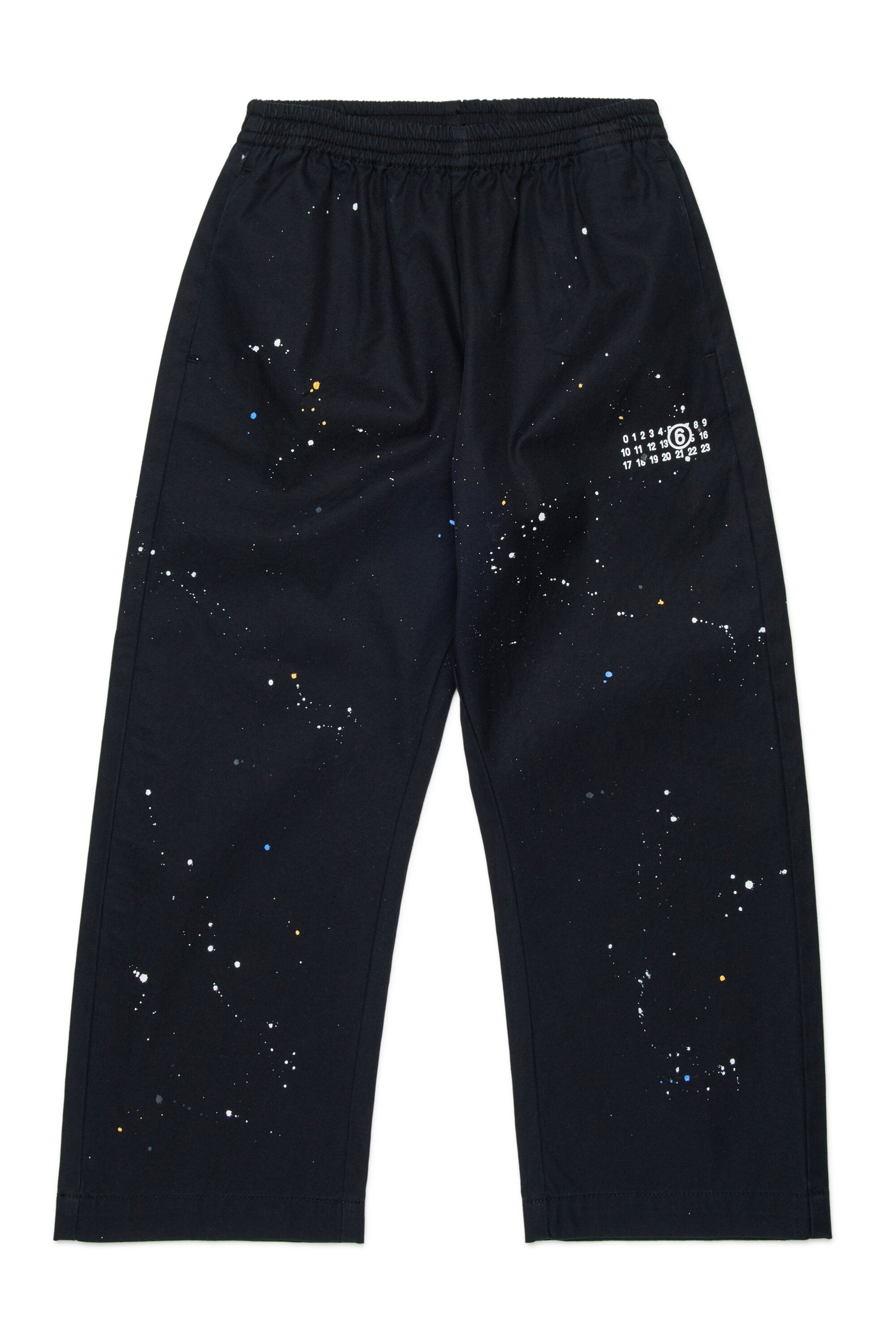 Chino pants with logo