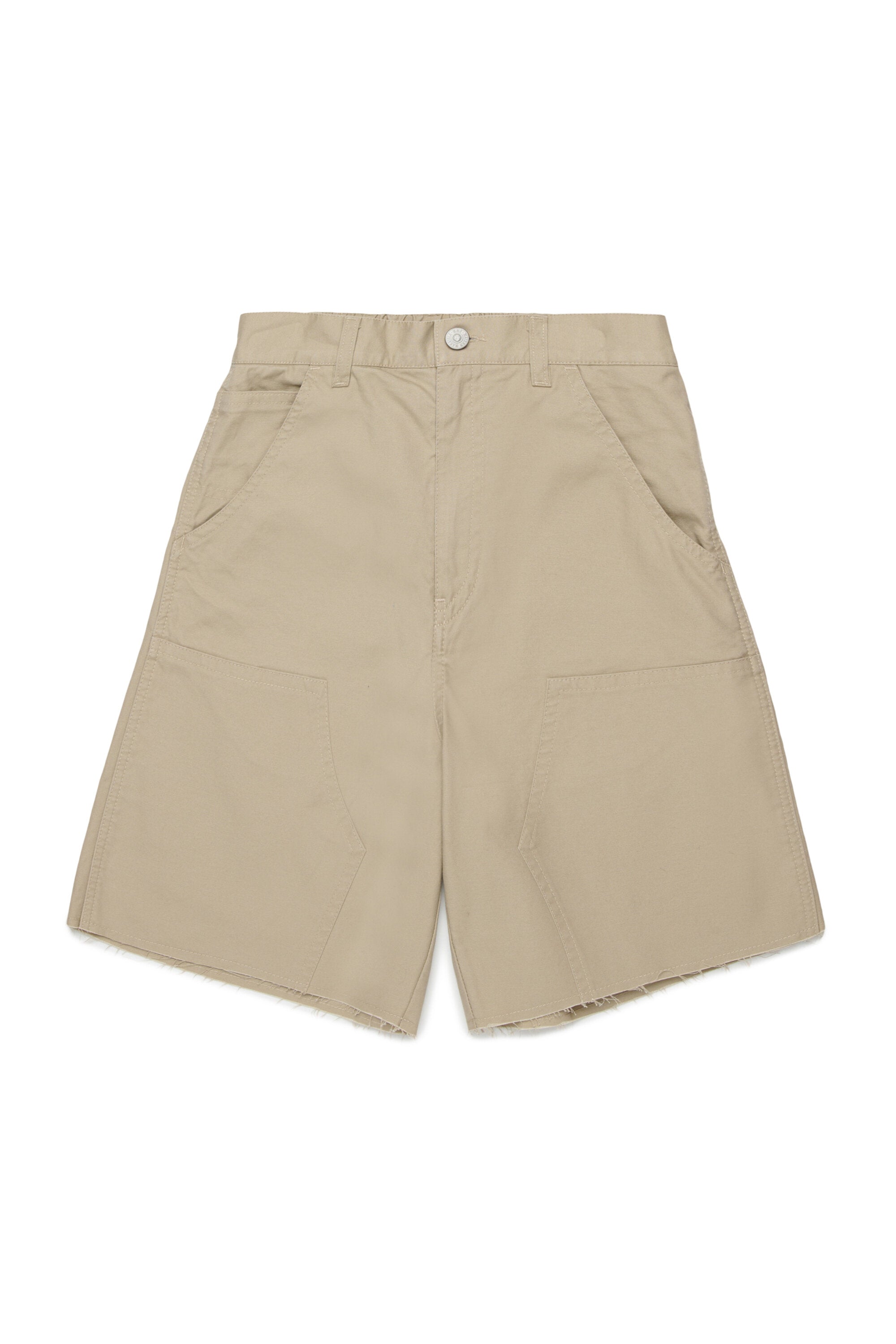 Cargo shorts with logo