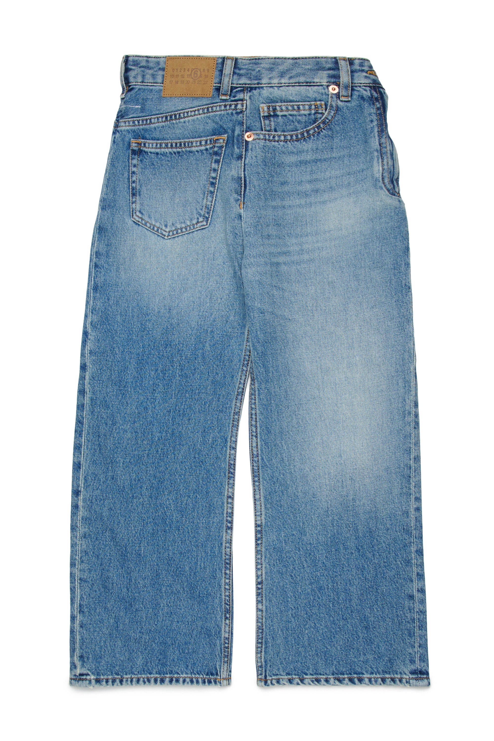 Regular fit jeans in light blue wash