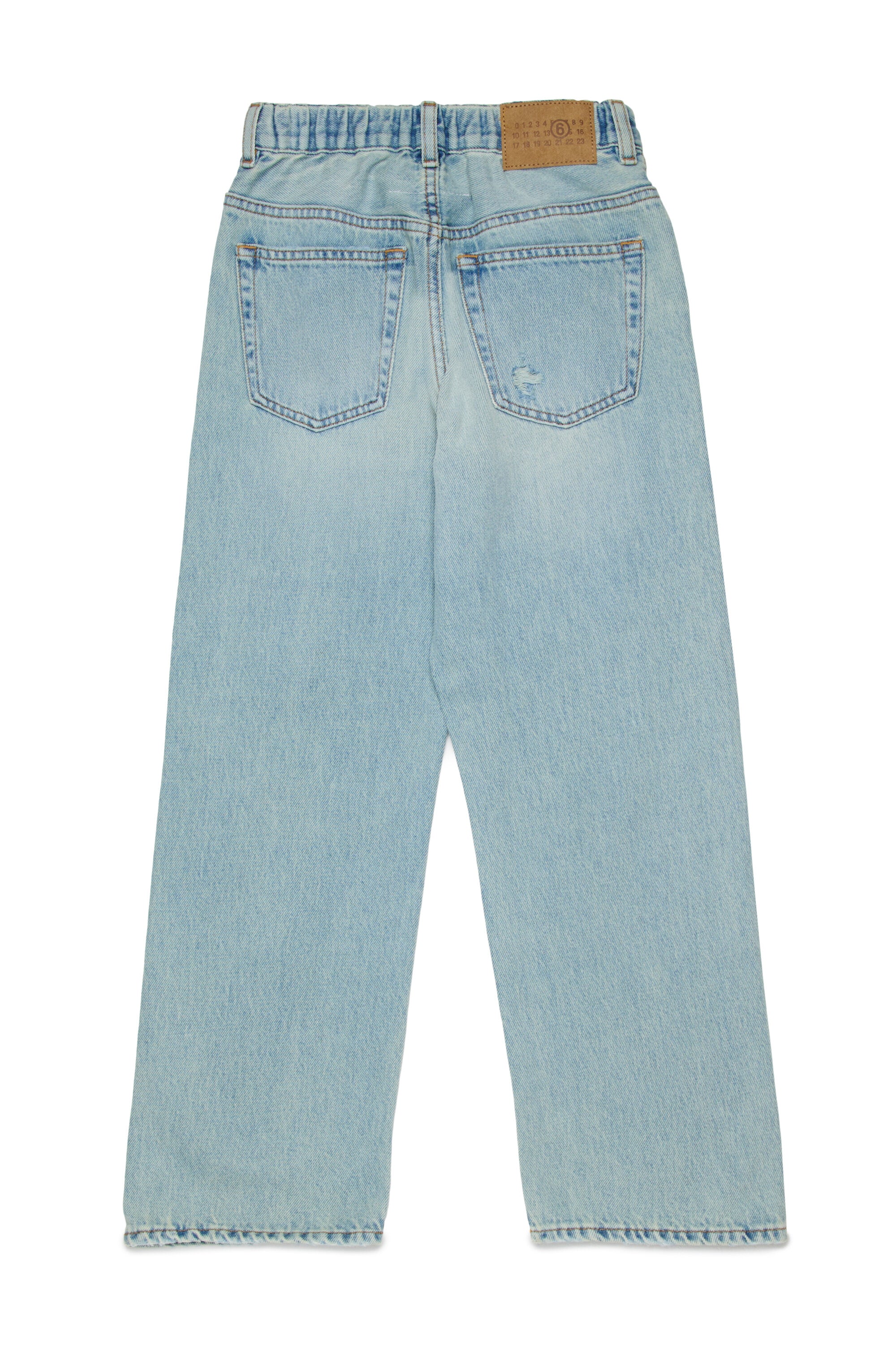 Regular jeans in light blue wash
