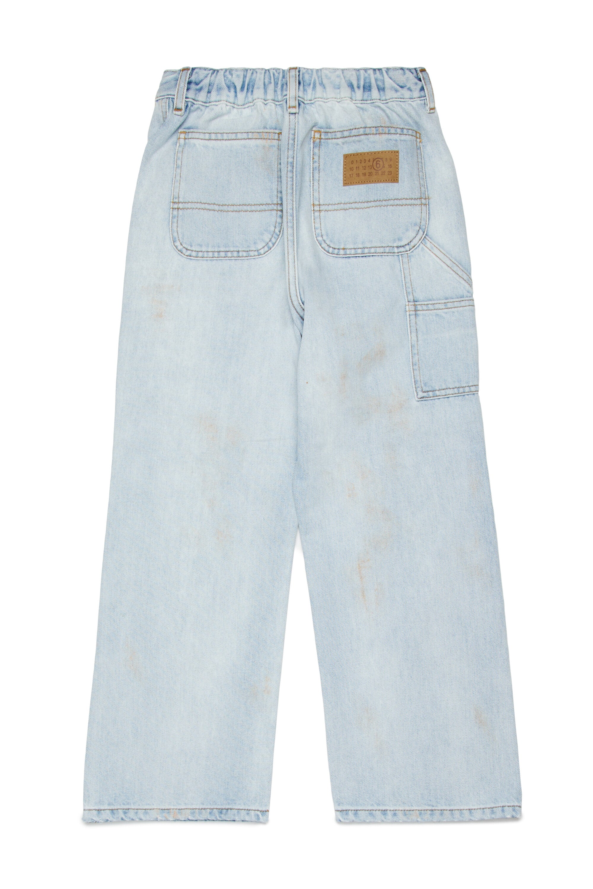 Jeans relaxed lavado azul claro