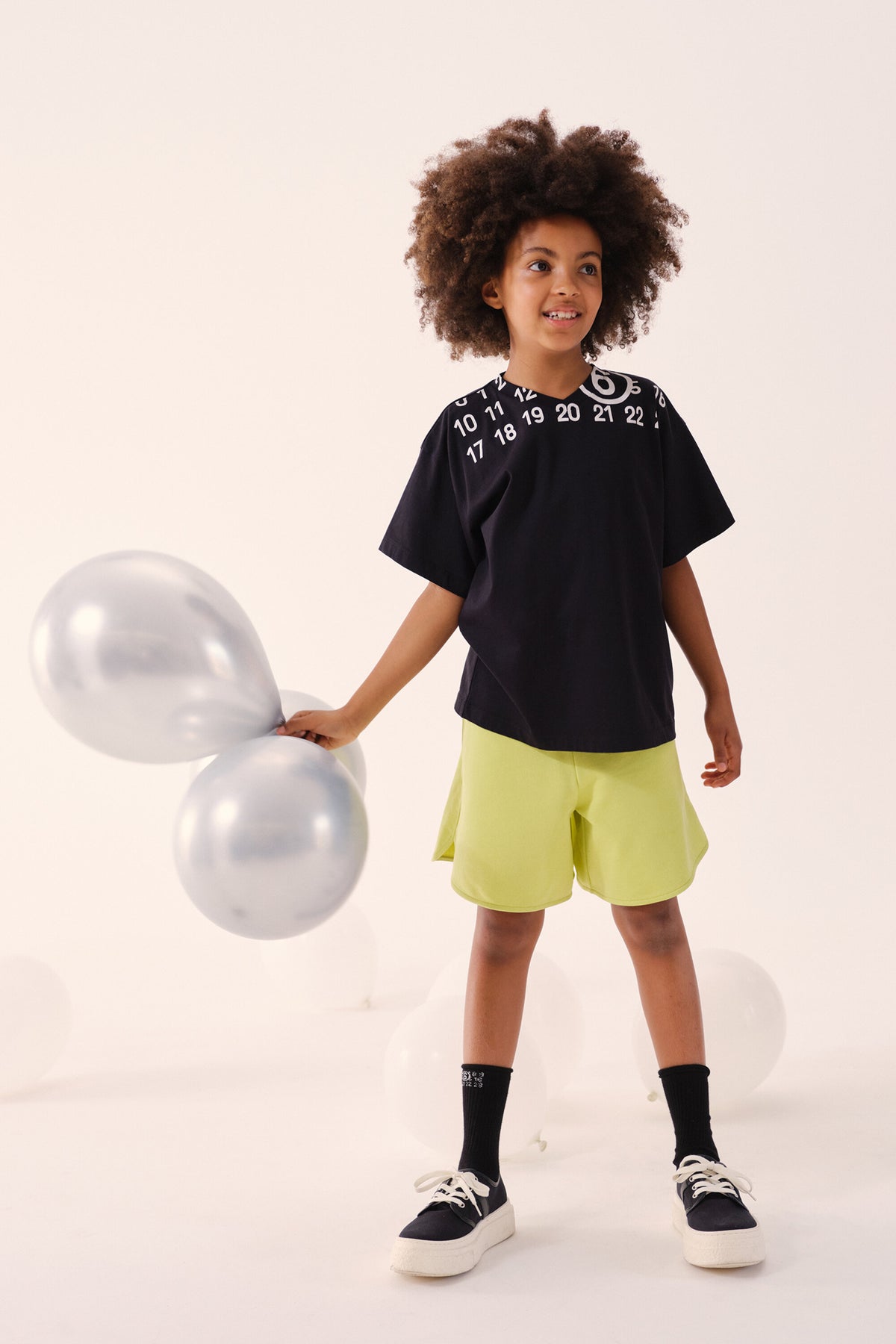T-shirt with numeric logo