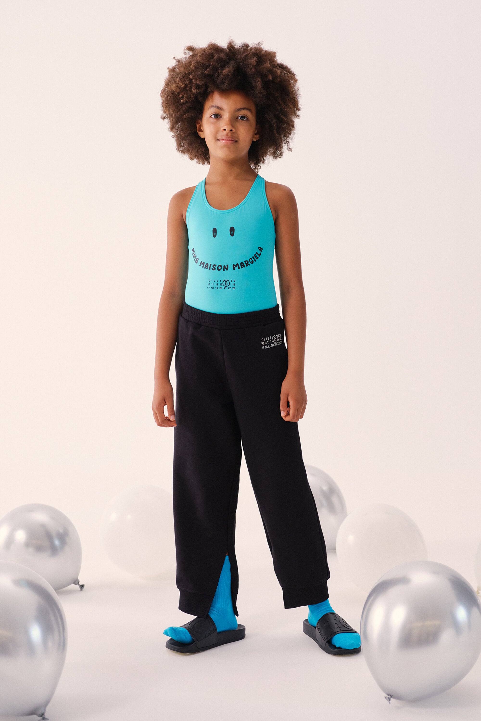 Pantalones de felpa con logo