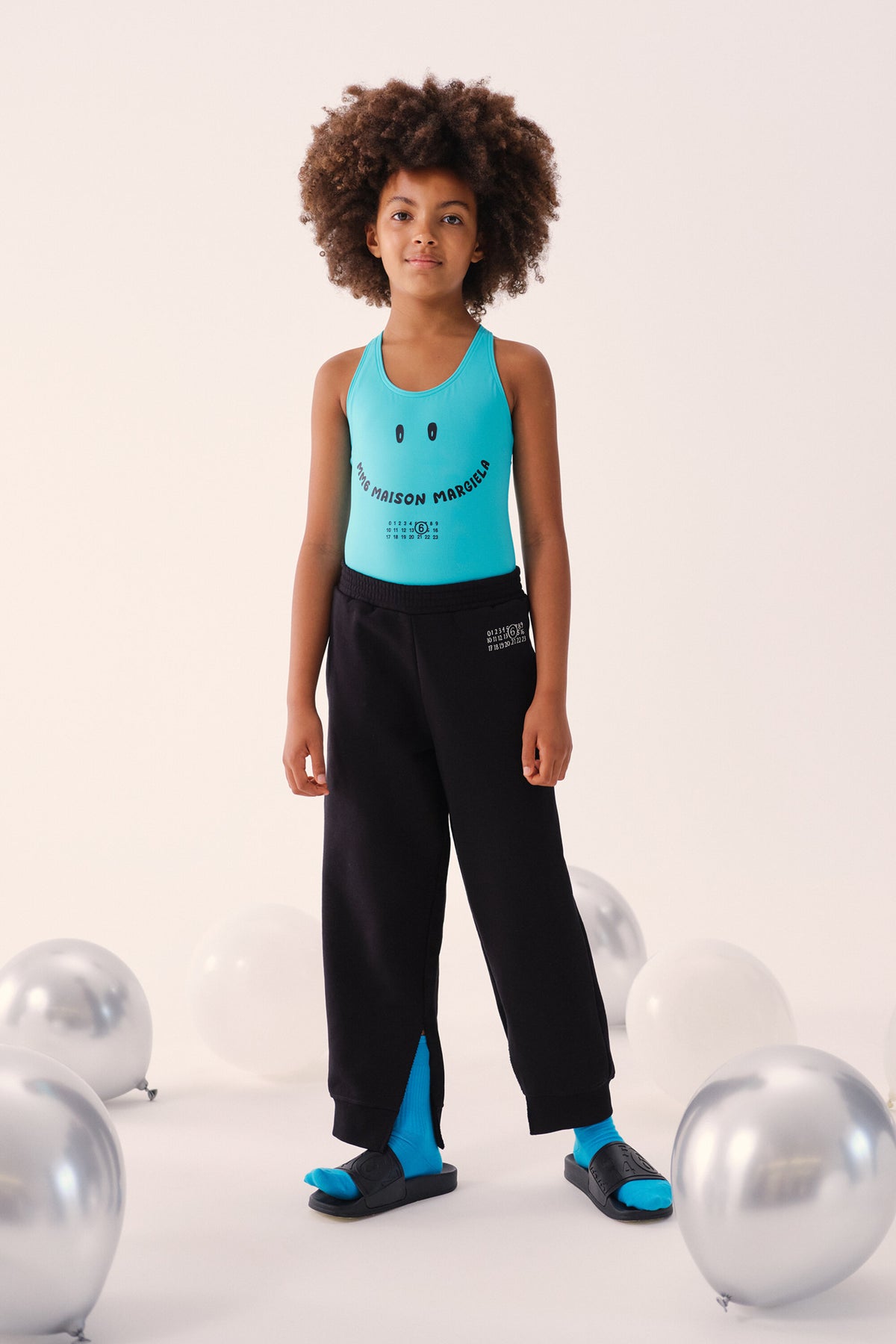 Pantalones de felpa con logo