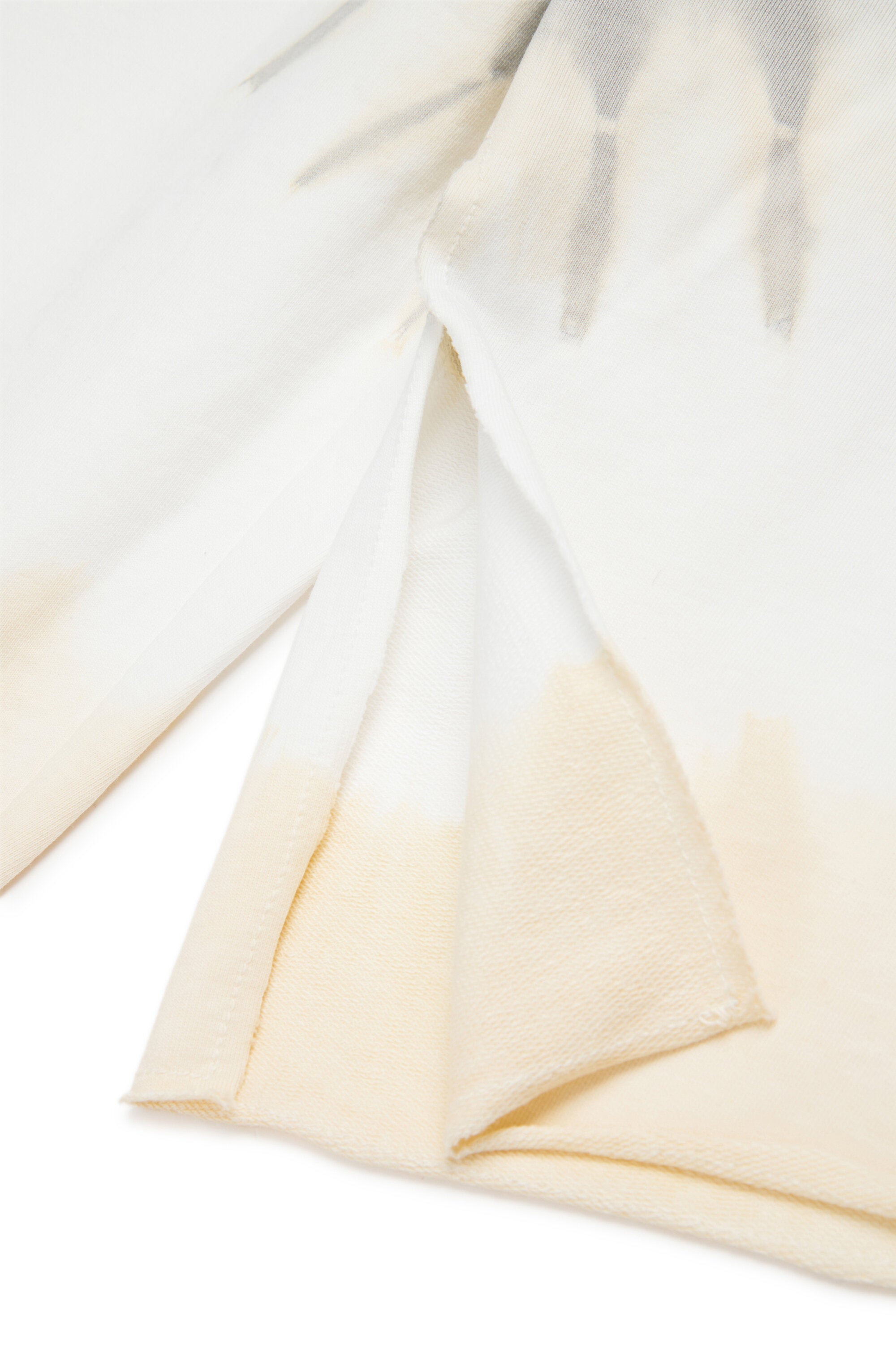 Fleece shorts with numeric logo