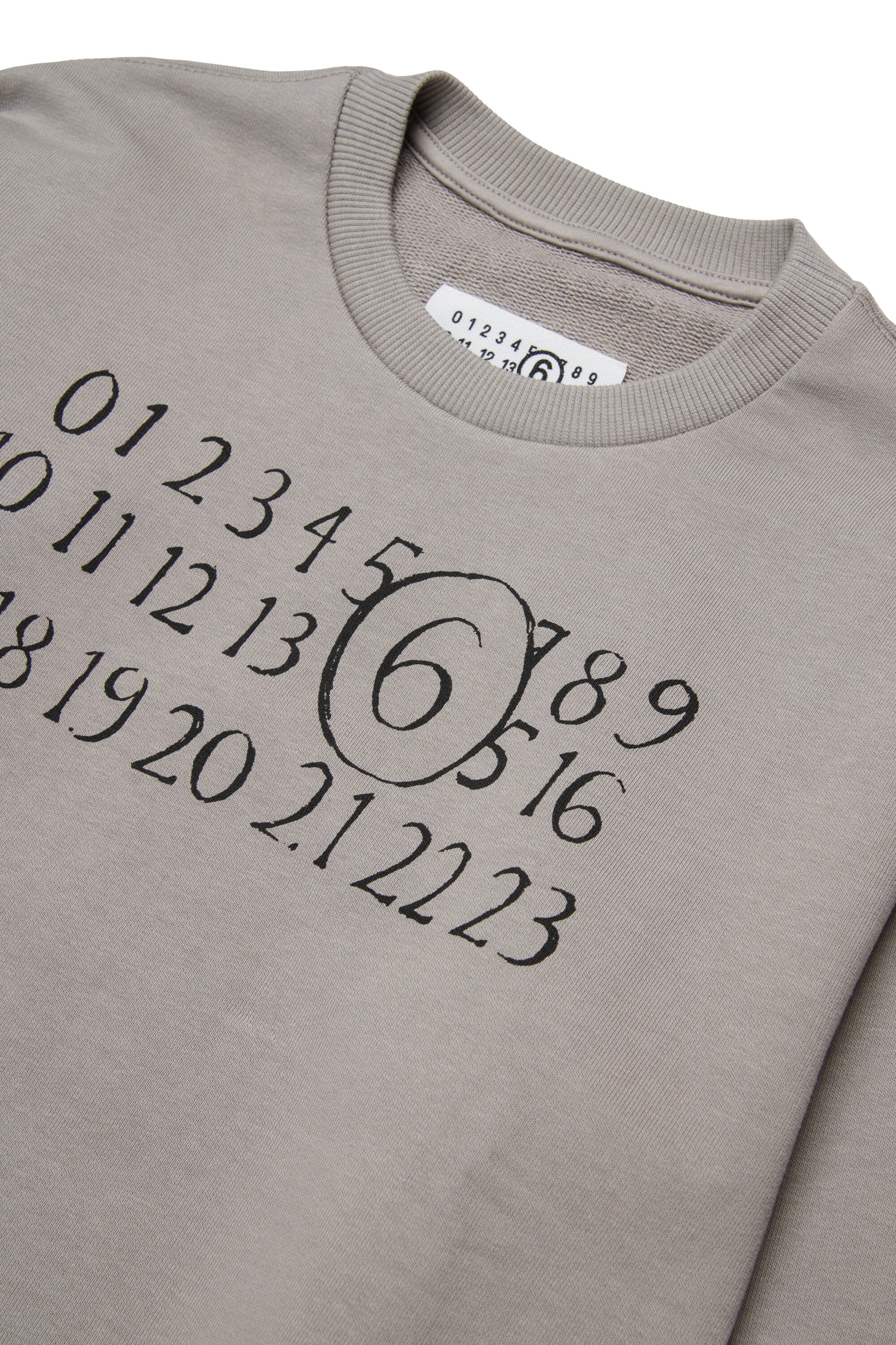 Sudadera de cuello redondo con logo