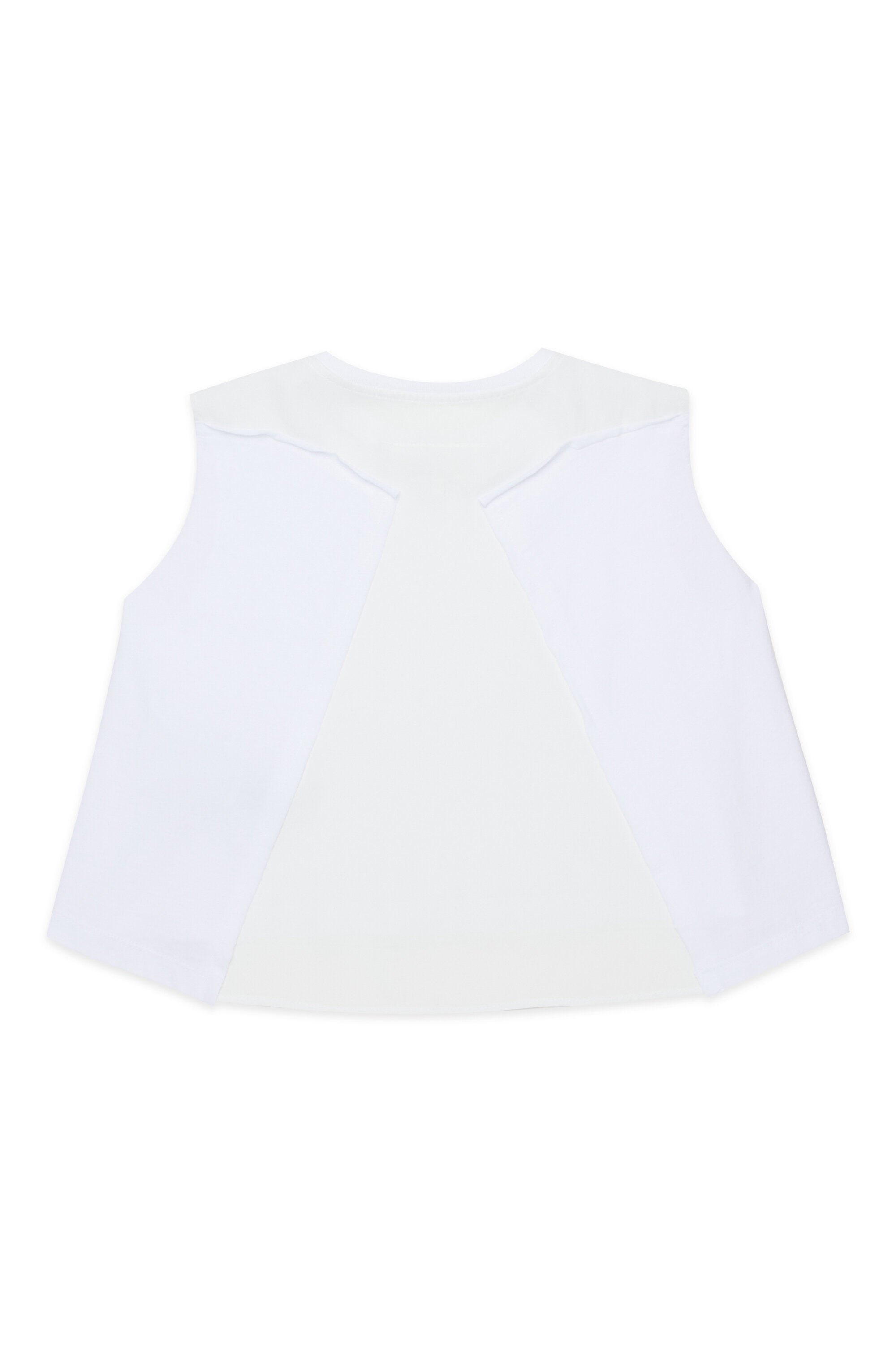 Camiseta sin mangas con logotipo