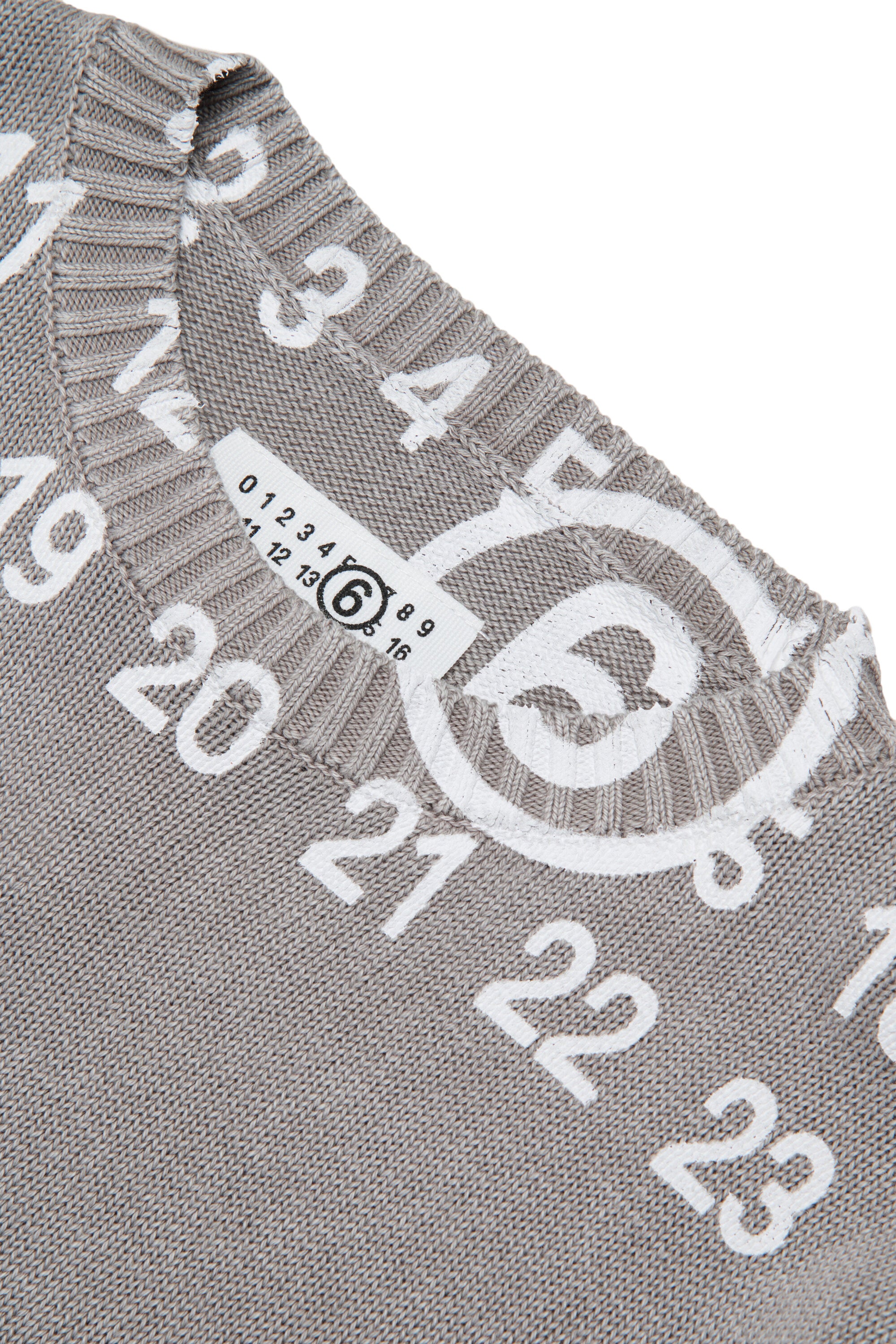 Jersey de cuello redondo con logo