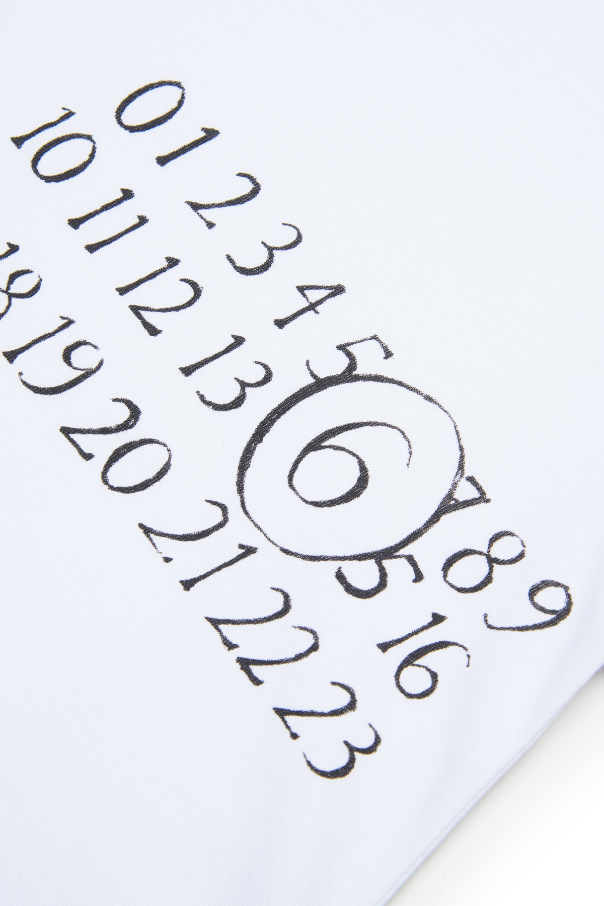 Sleeveless dress with numeric logo