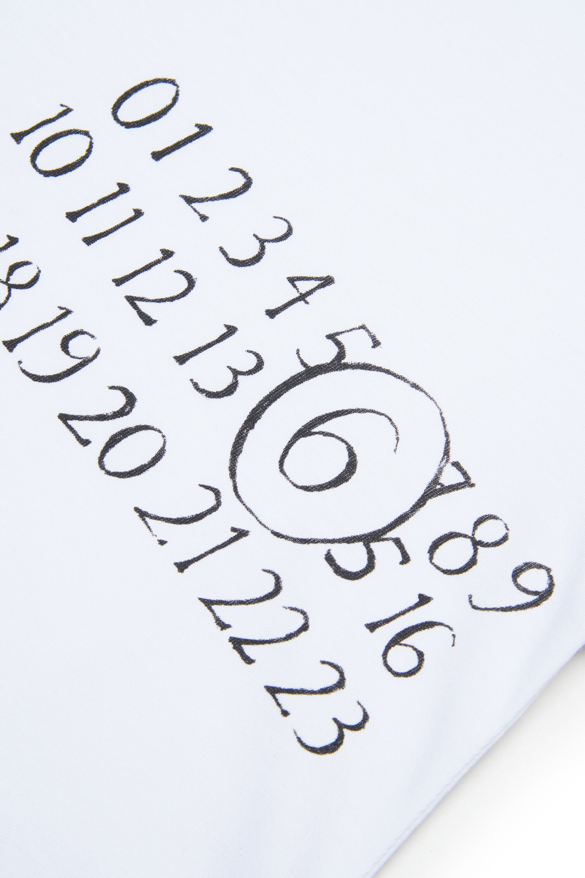 Sleeveless dress with numeric logo