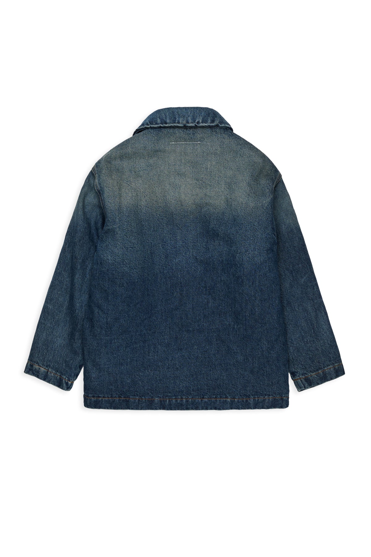 Chaqueta de denim con logo
