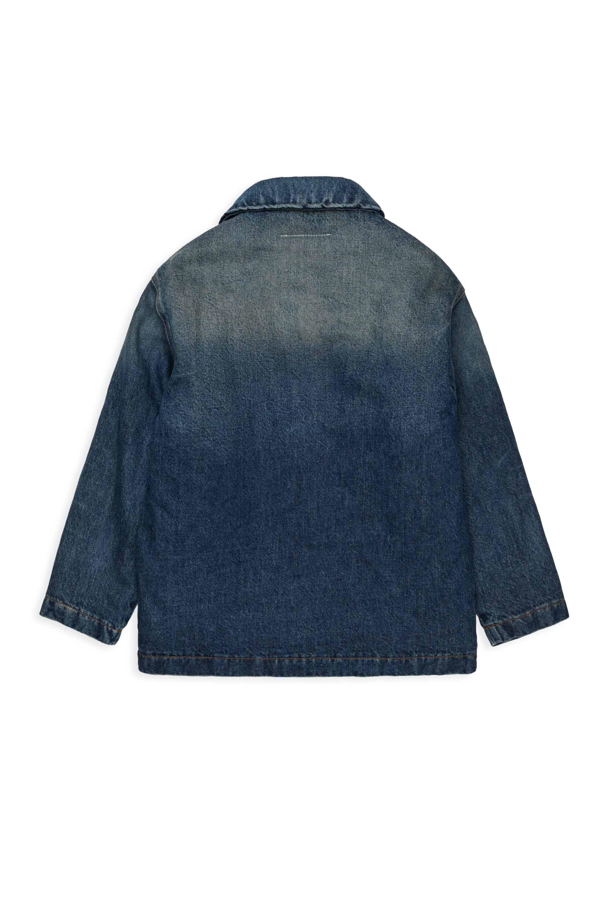 Chaqueta de denim con logo
