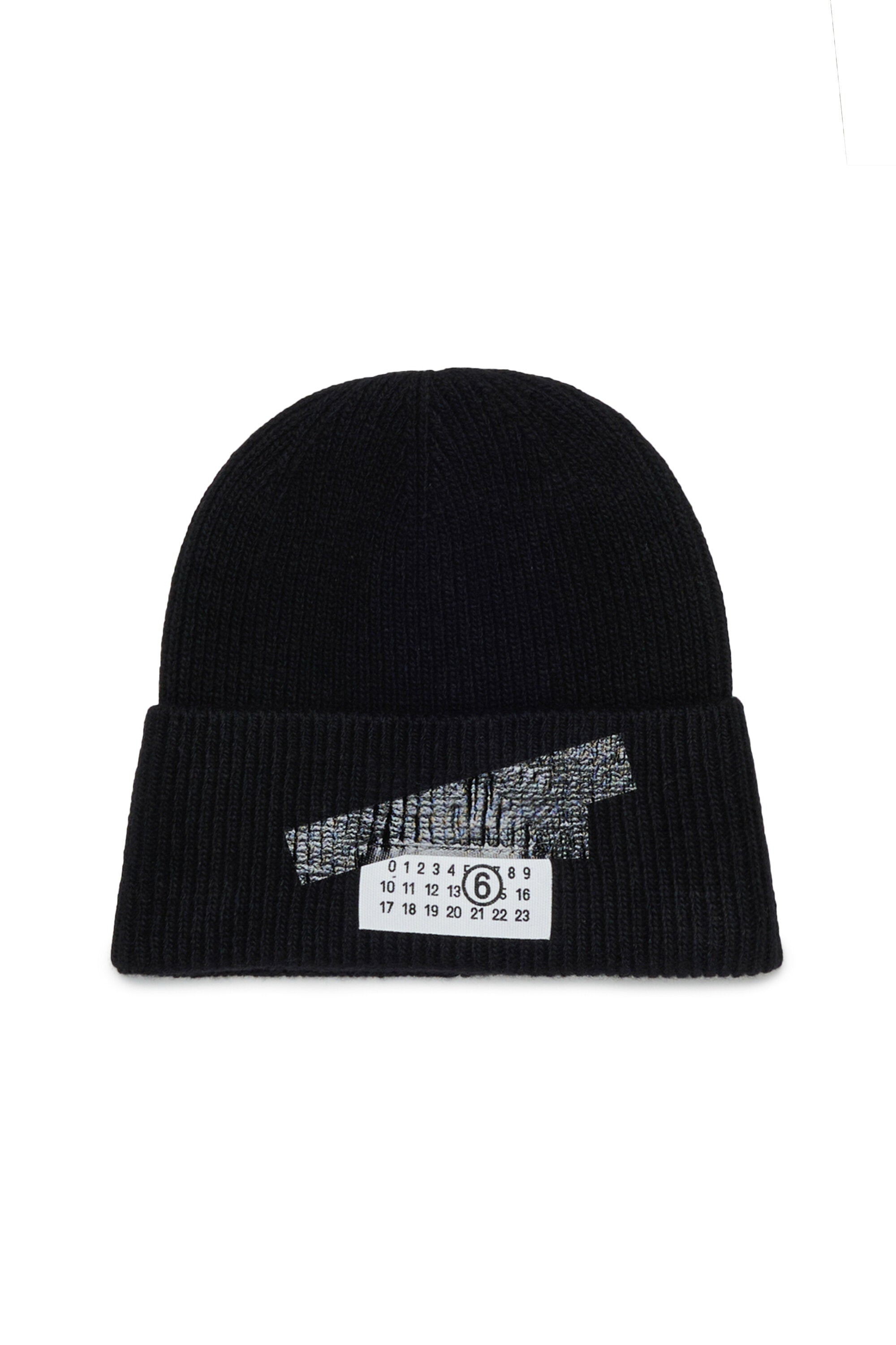 Gorro de canalé con logo