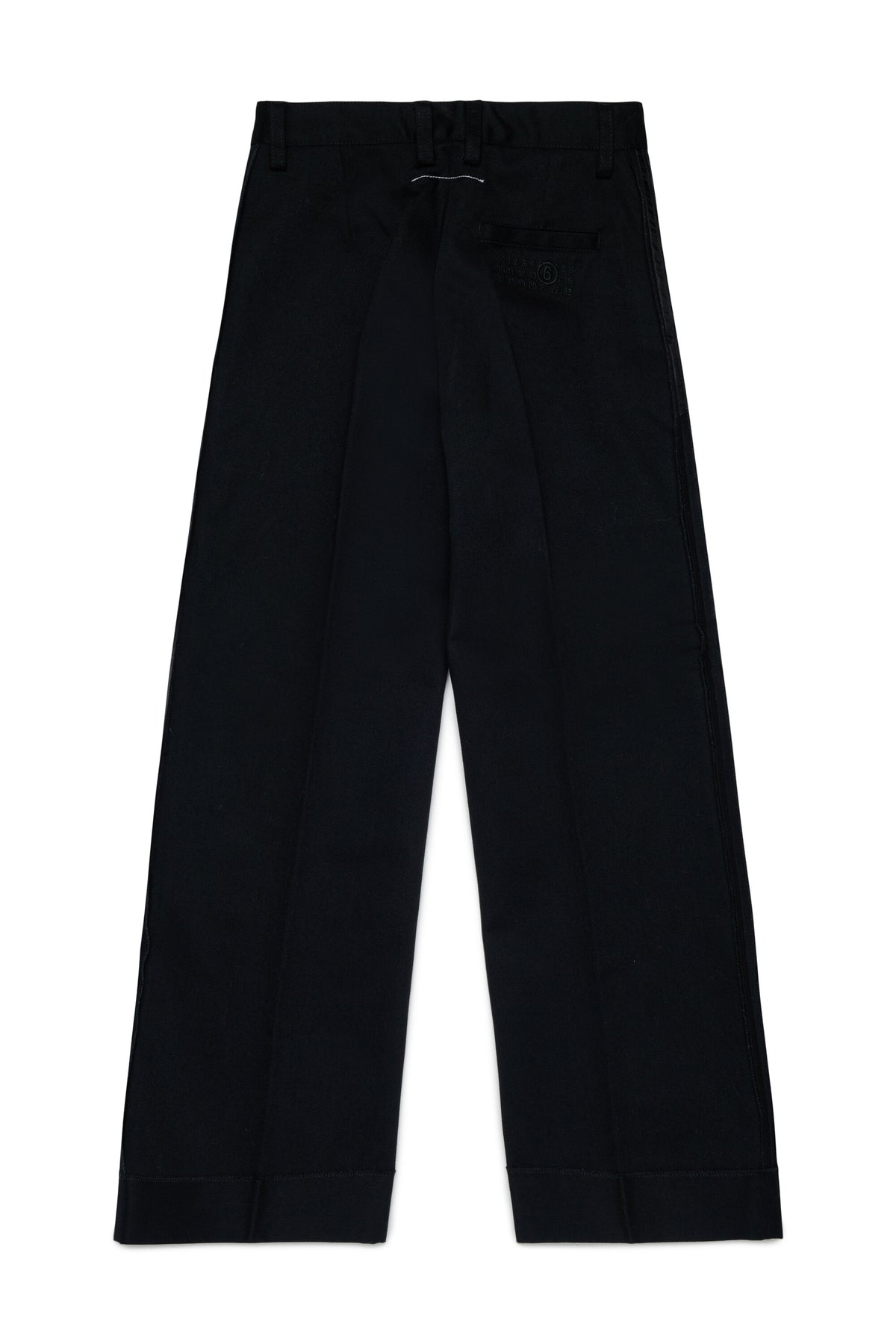 Pantalones formales de corte recto