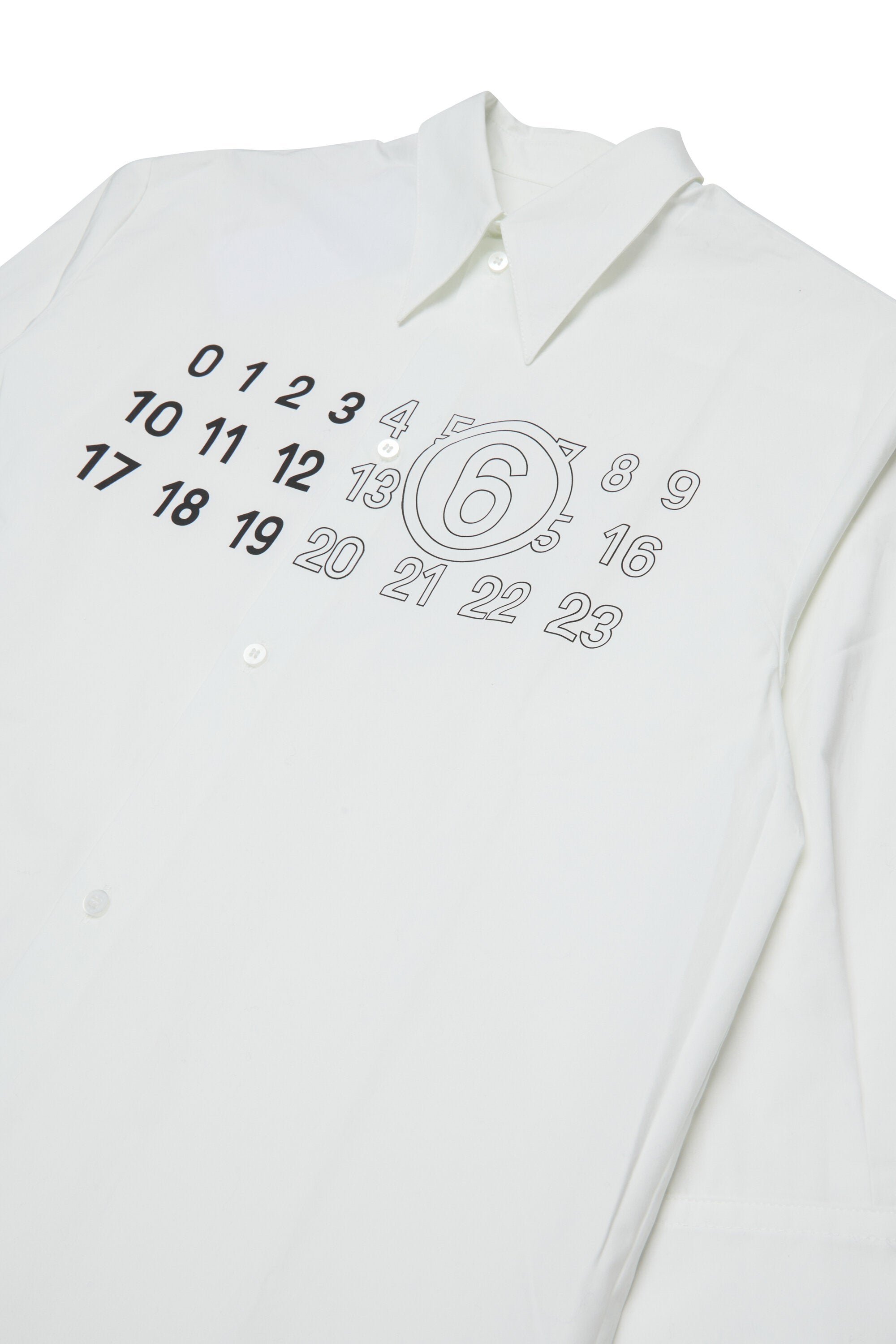 Camisa con logo estampado