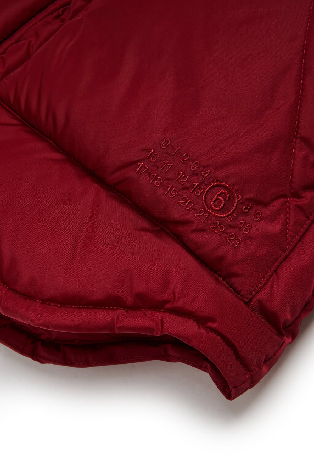 Chaqueta acolchada con logo