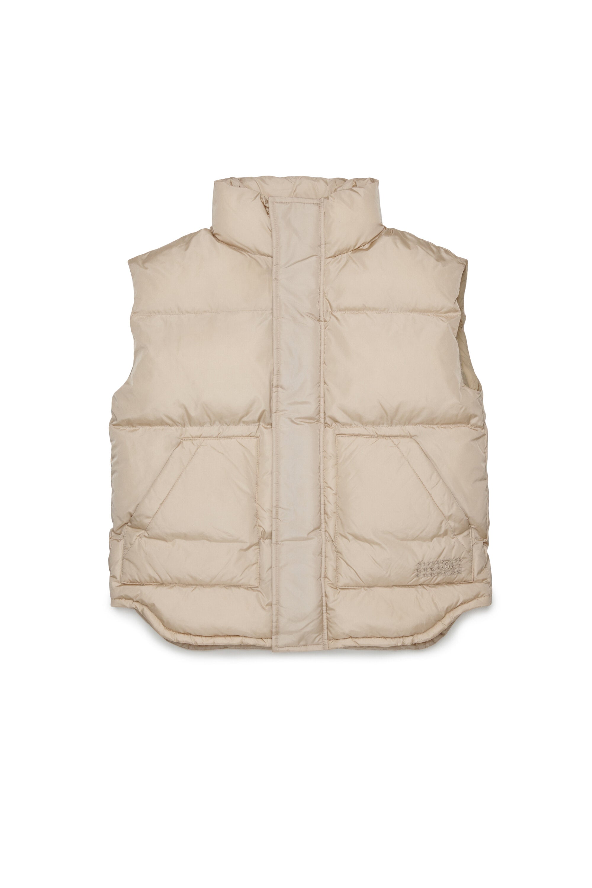 Padded jacket with logo