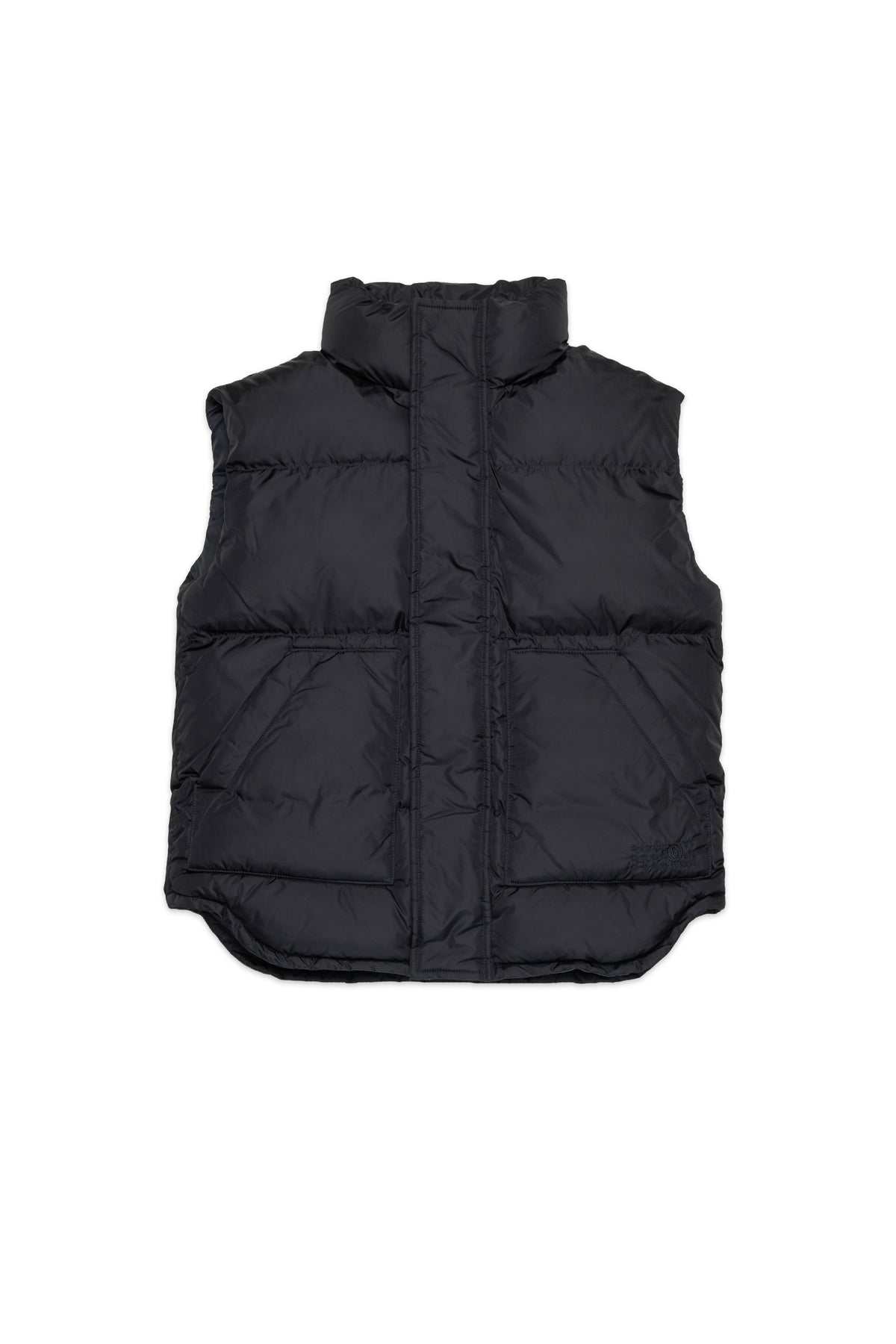 Padded jacket with logo
