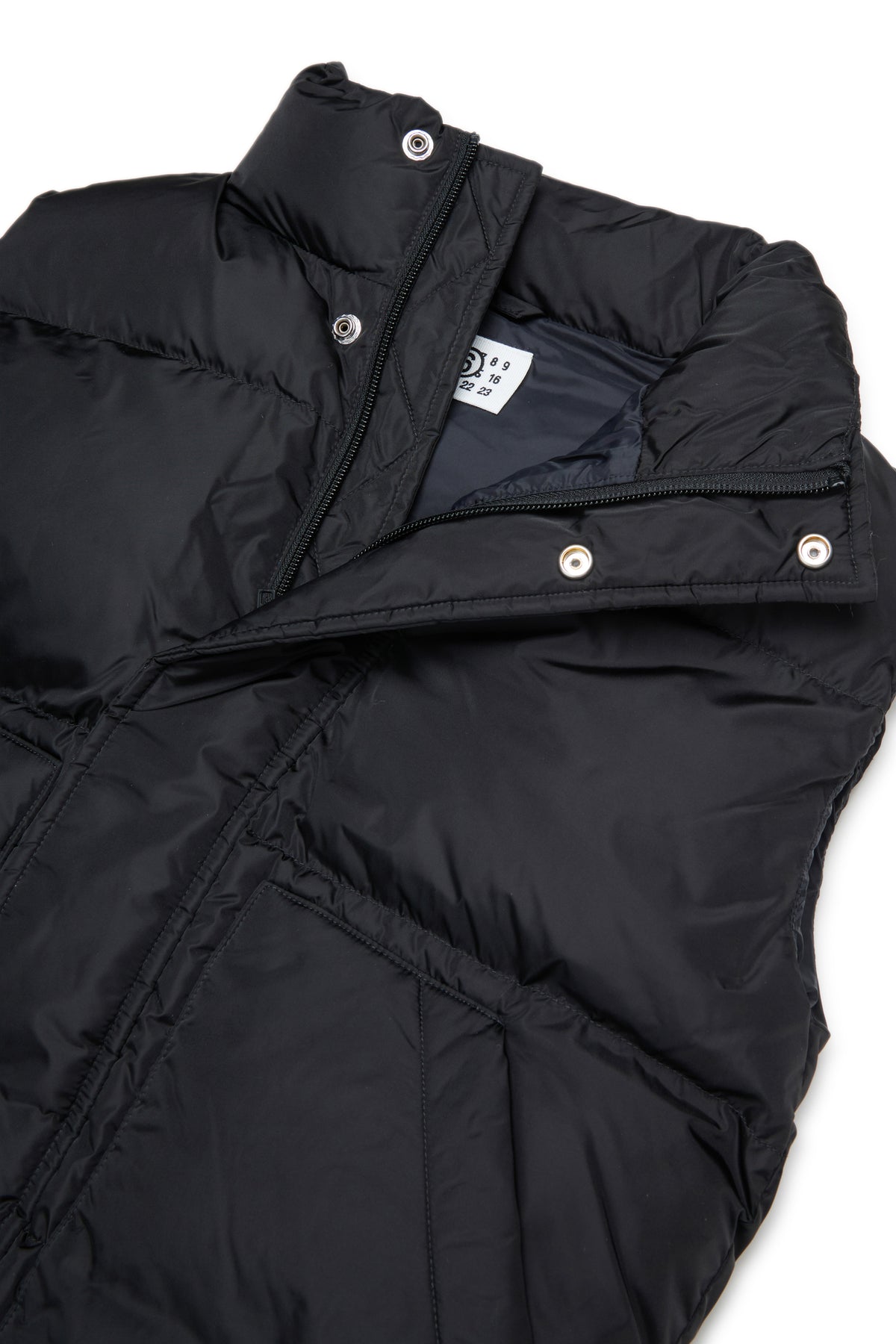 Chaqueta acolchada con logo