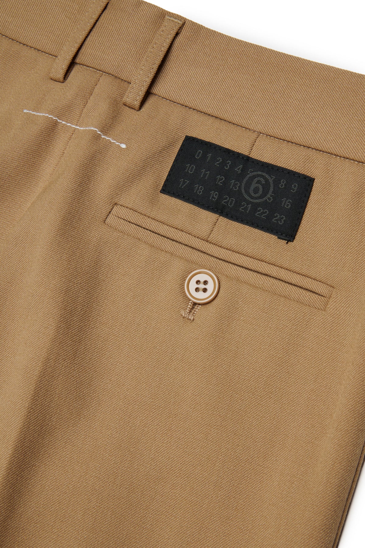 Pantalones formales con logo