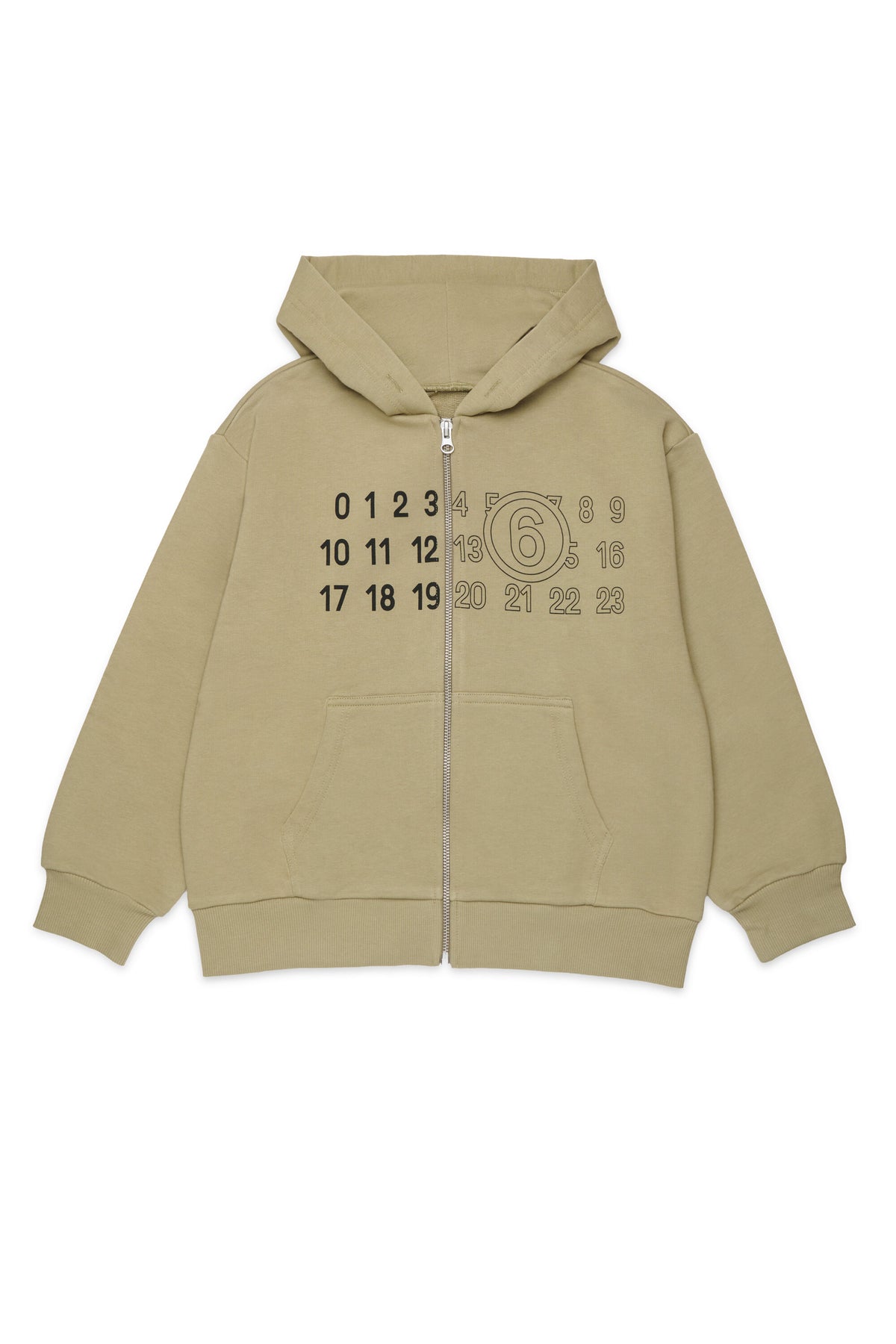 Sudadera con cremallera y logo