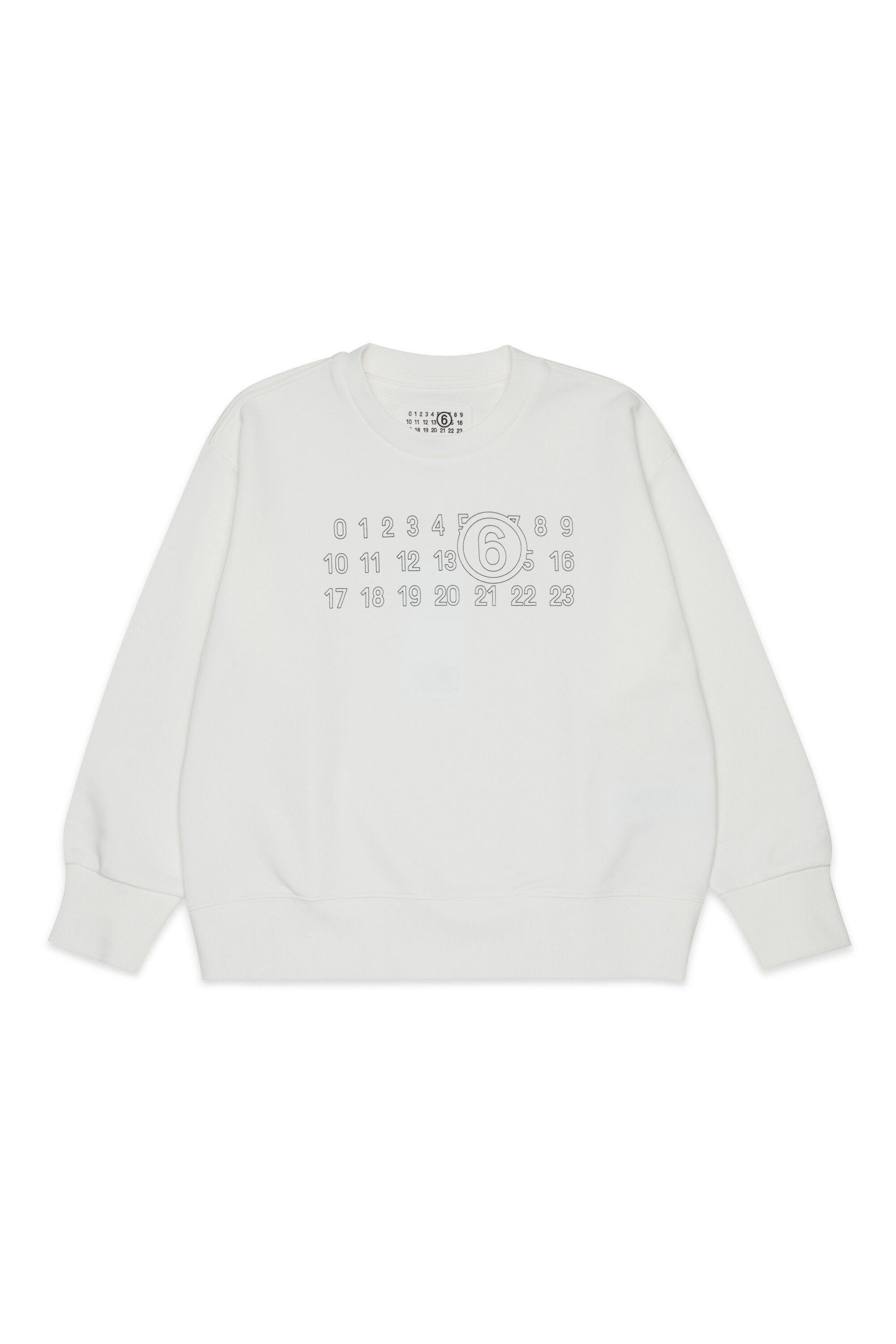 Sudadera de cuello redondo con logo