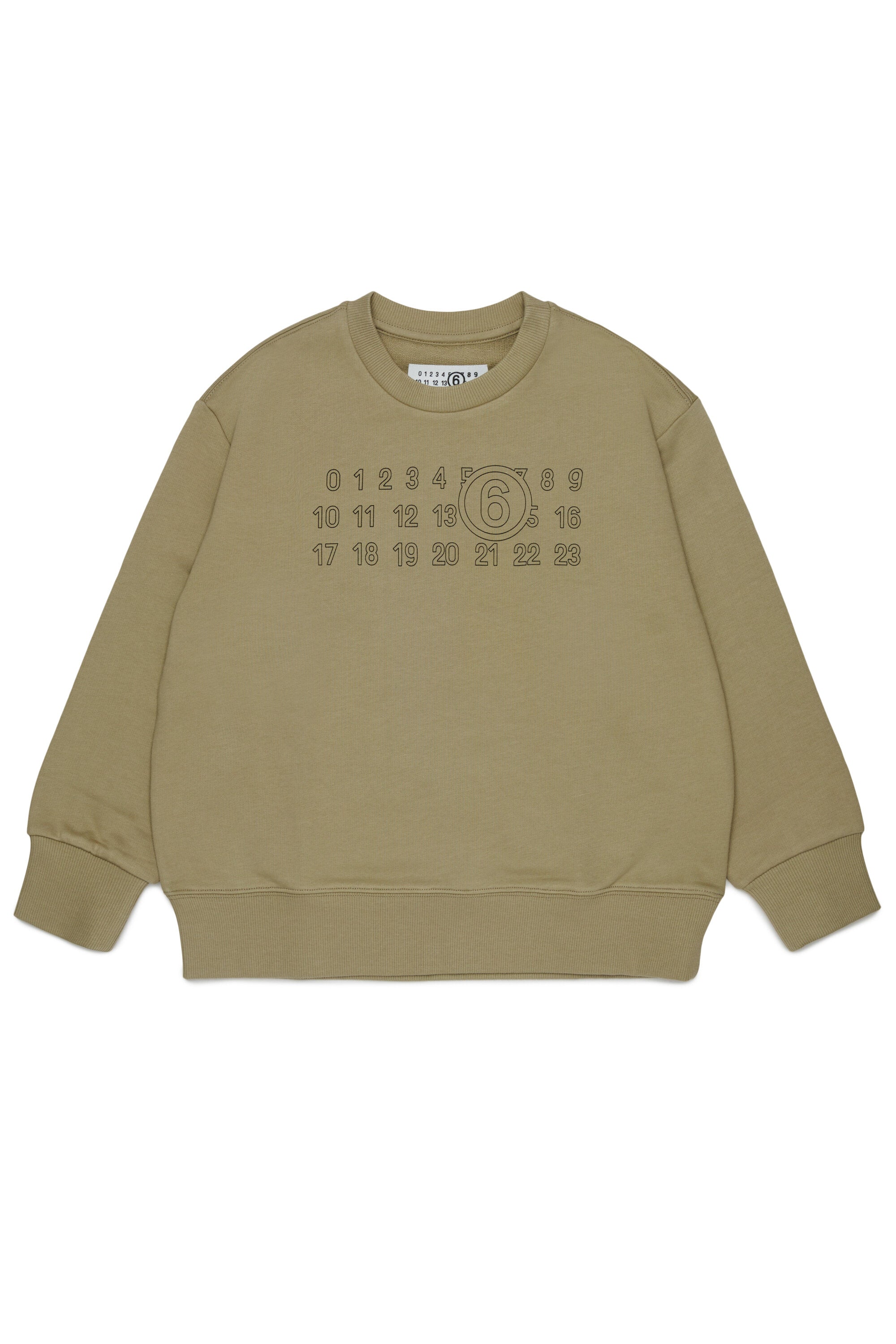 Sudadera de cuello redondo con logo