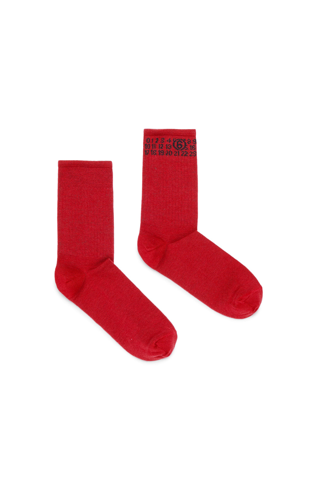 Calcetines con logo numérico
