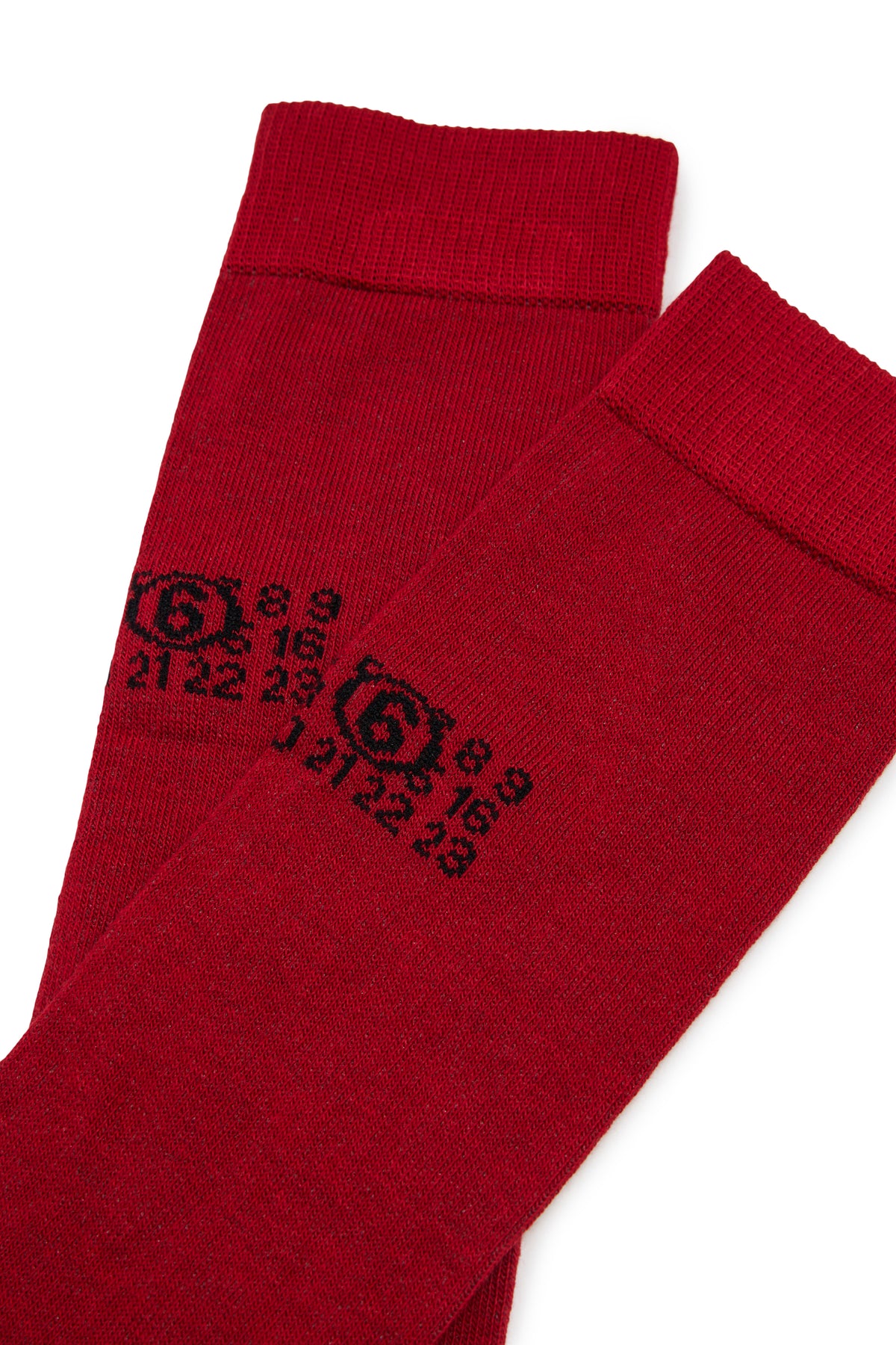 Calcetines con logo numérico