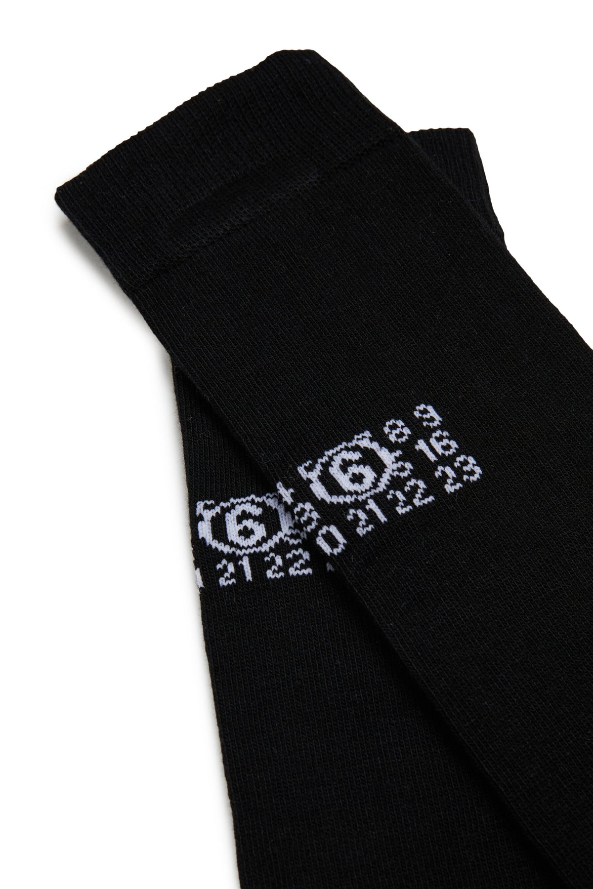 Calcetines con logo numérico
