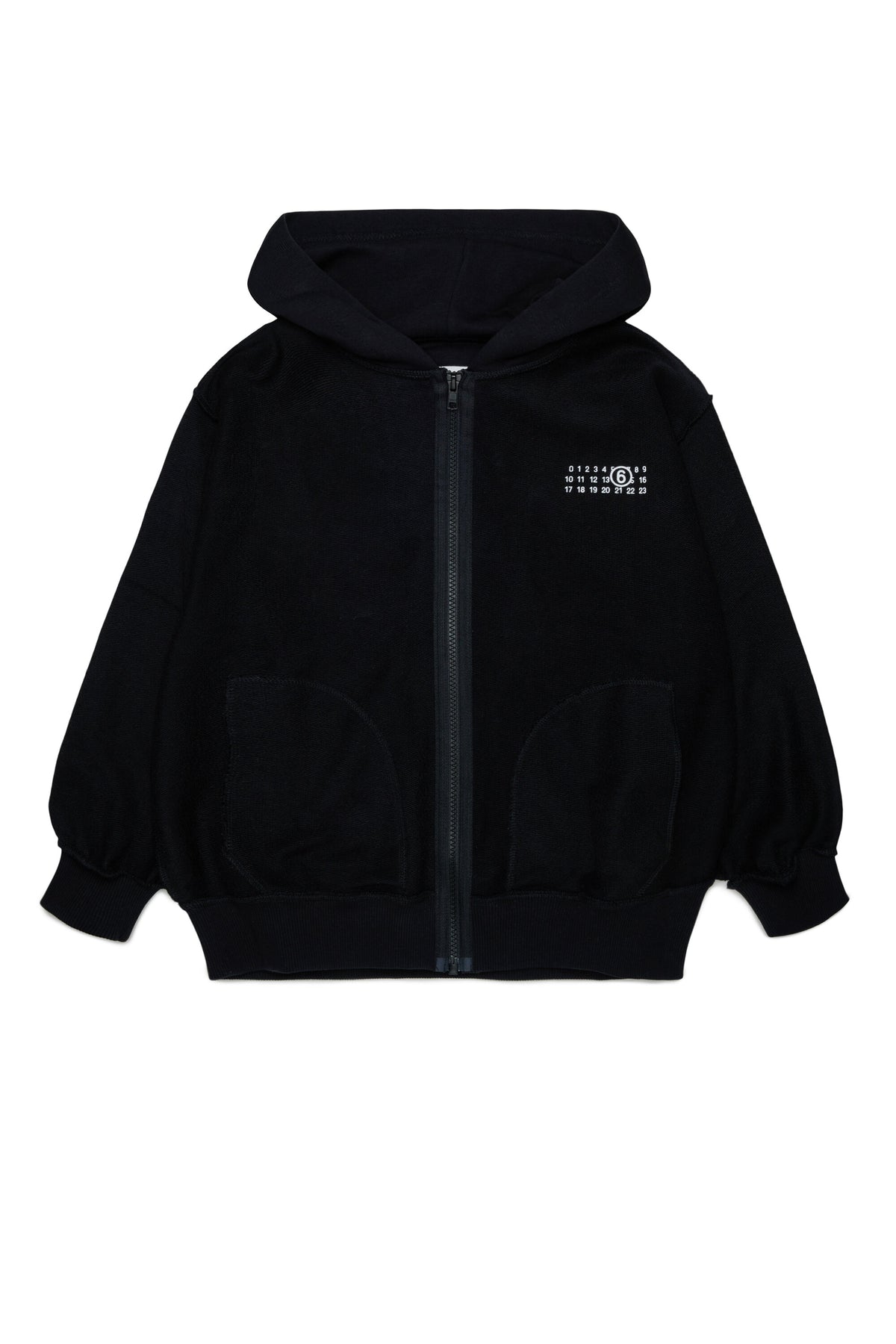 Sudadera con cremallera y logo