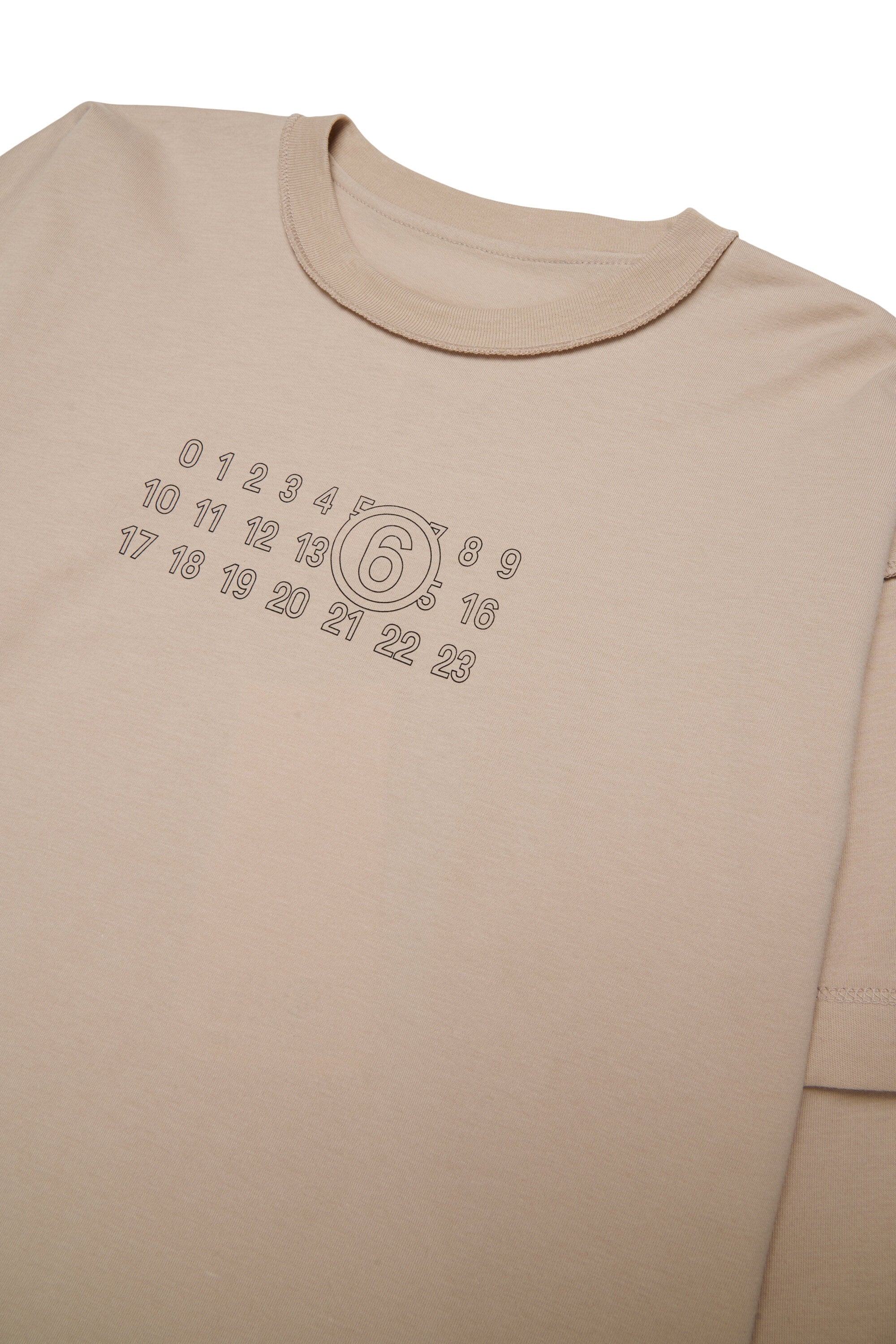 Camiseta de manga larga con logo
