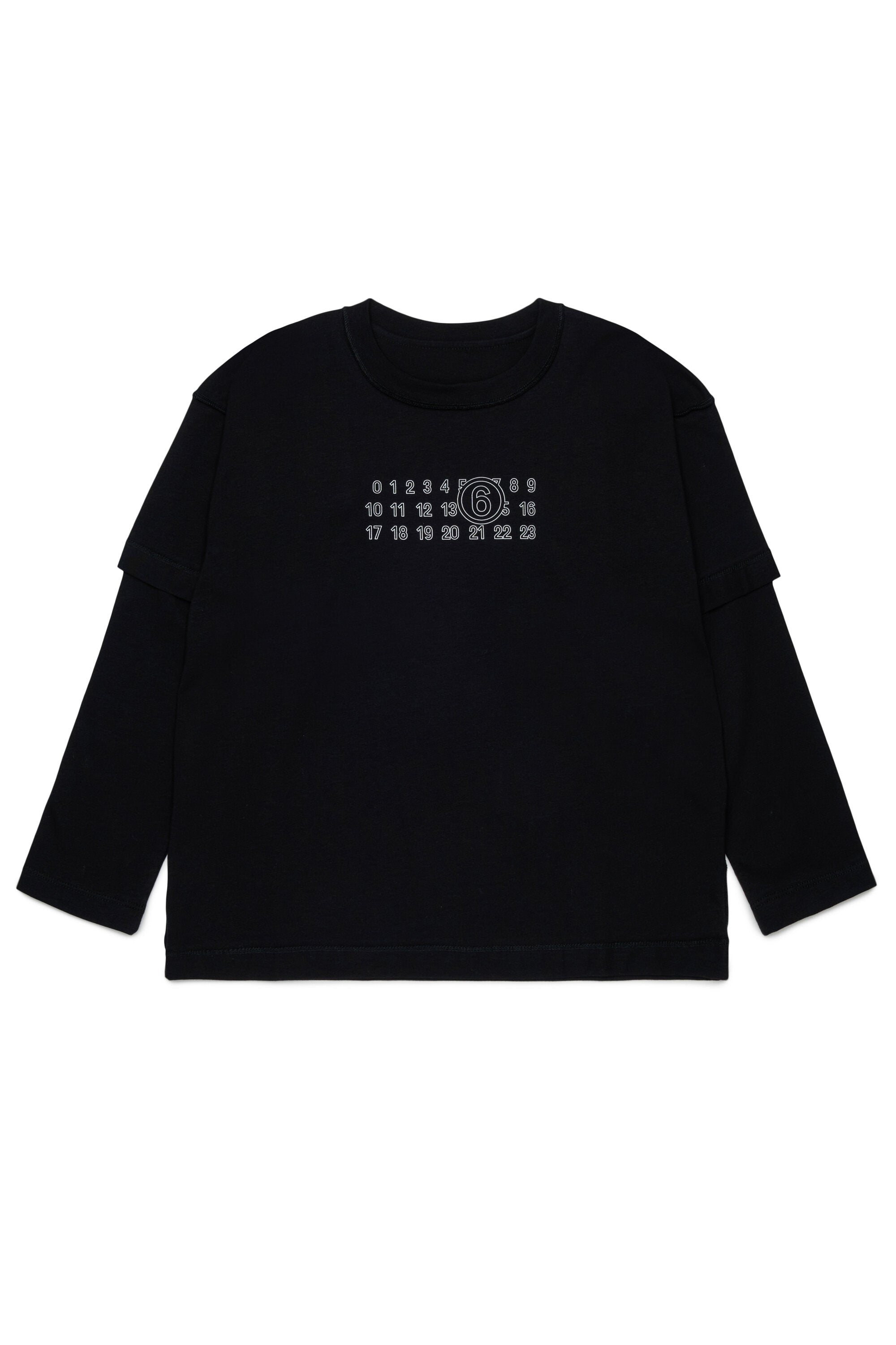 Camiseta de manga larga con logo