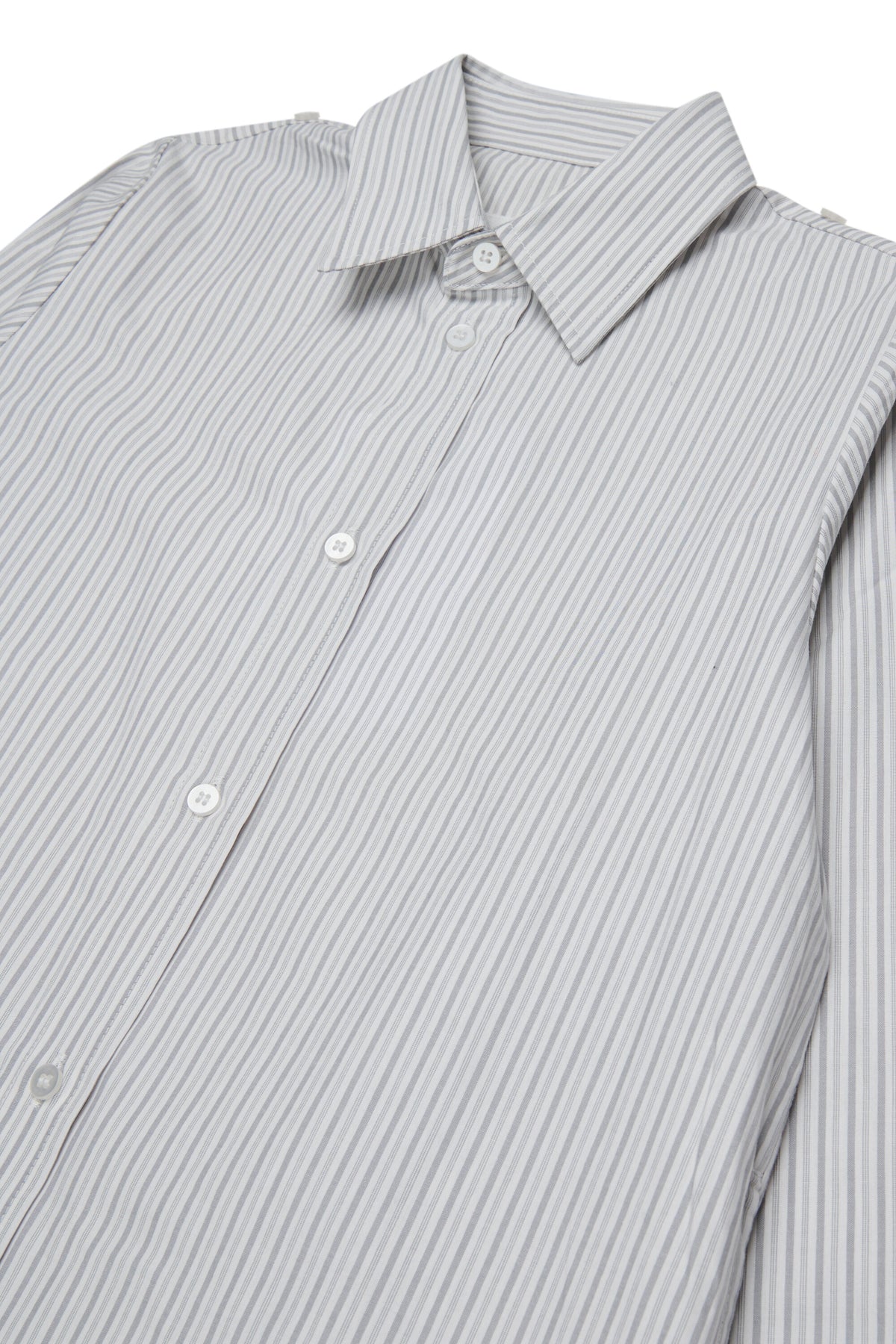 Camisa de rayas con logo