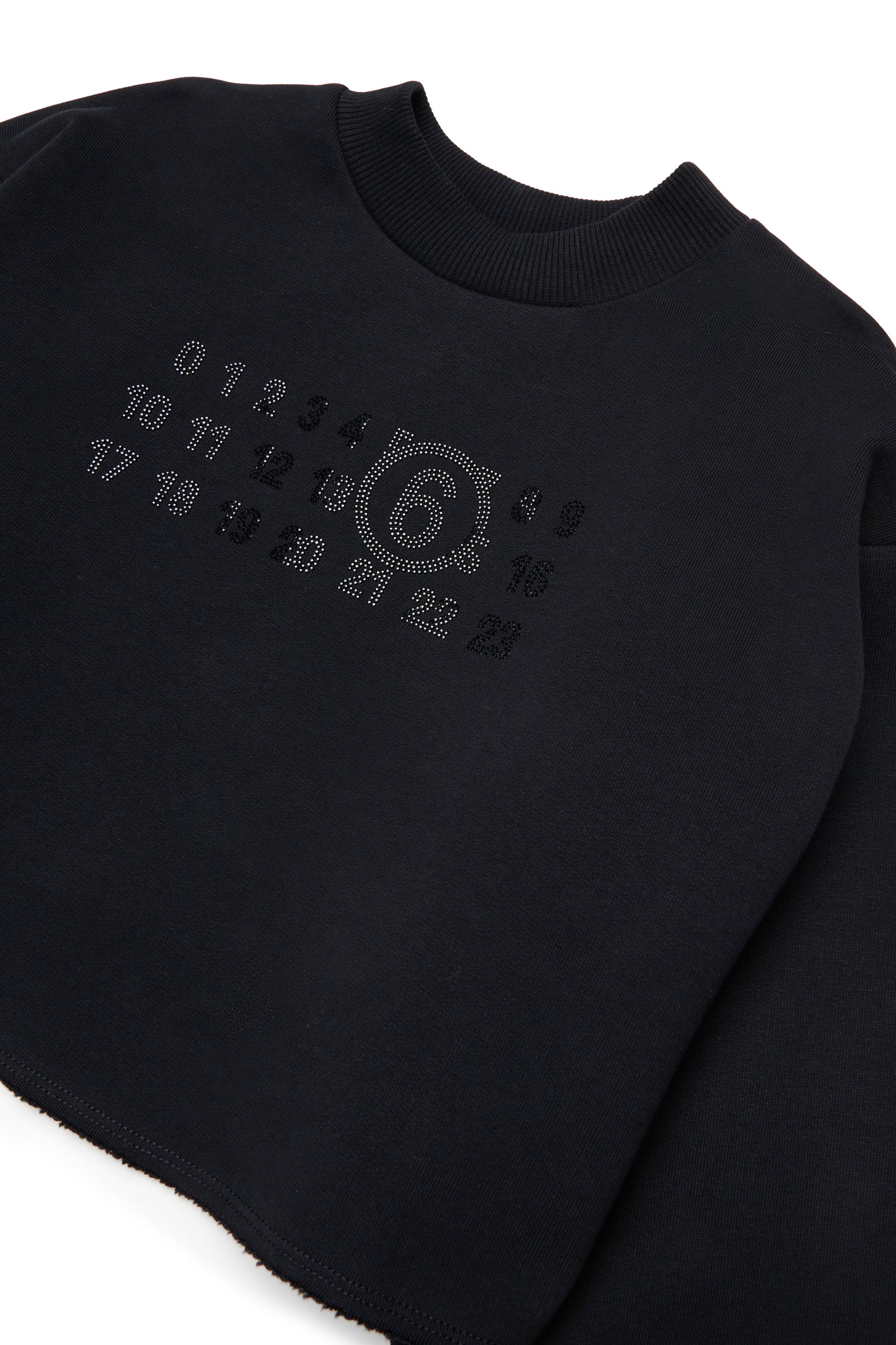 Crew-neck sweatshirt with logo