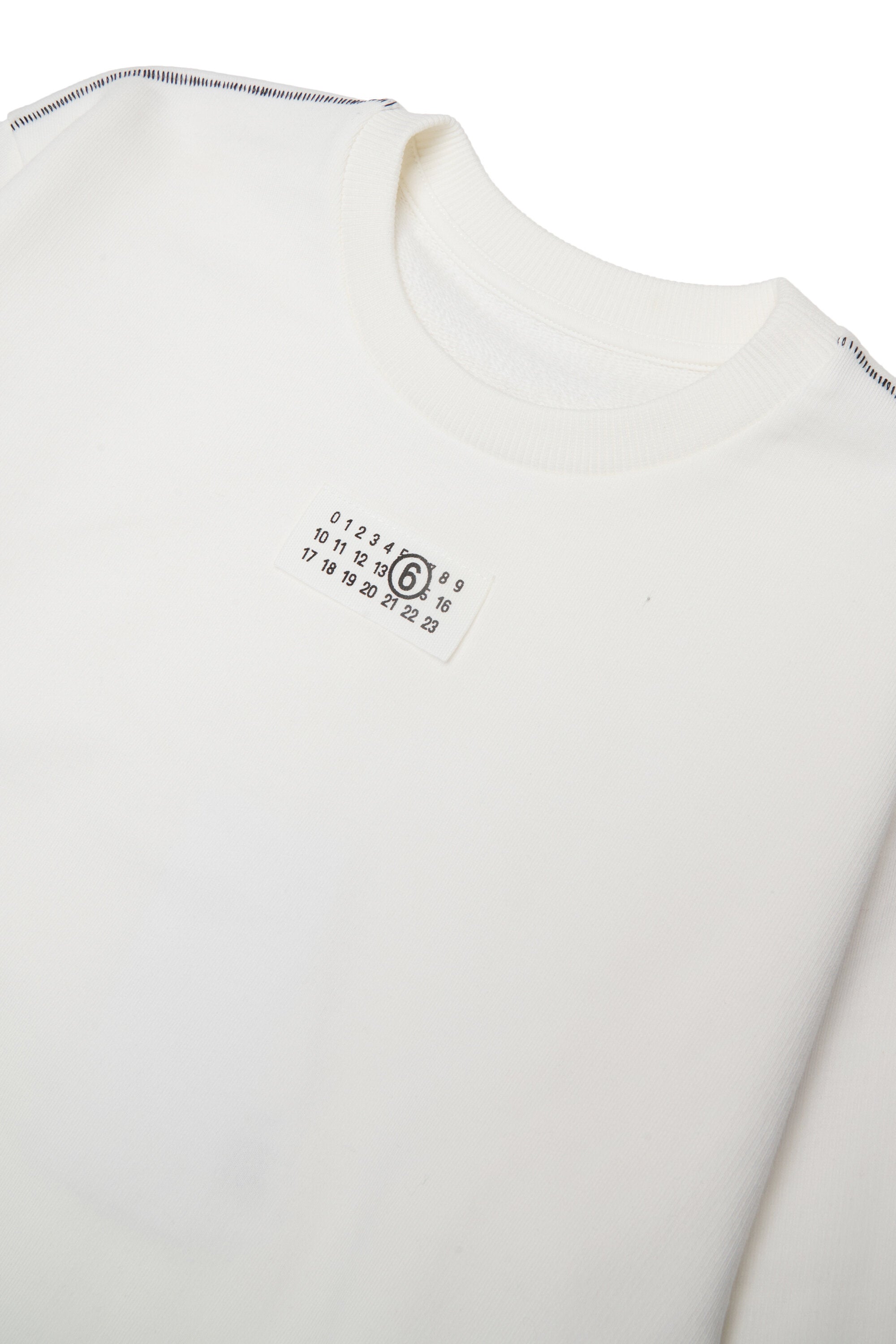Sudadera de cuello redondo con logo