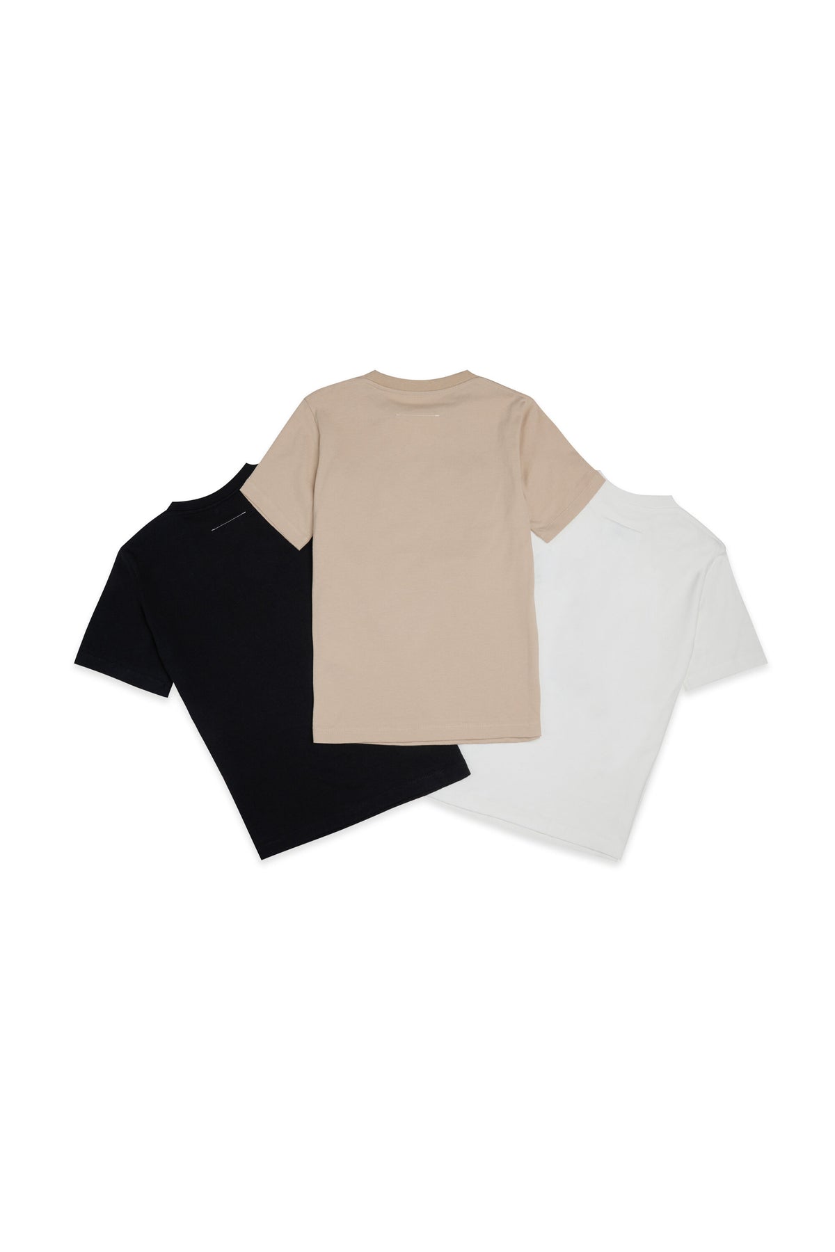 Set de camisetas de cuello redondo con logotipo