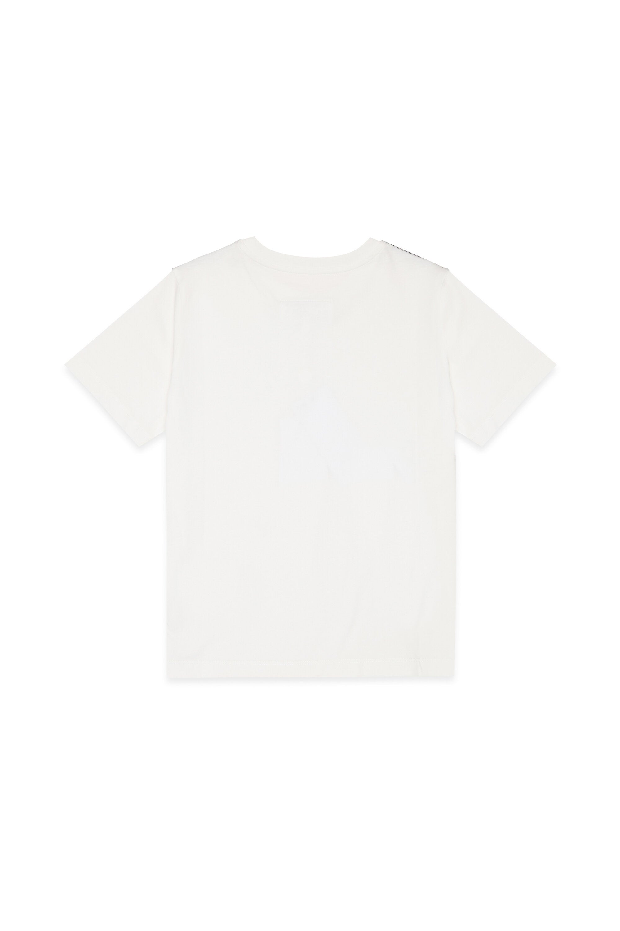 Camiseta de cuello redondo con logo