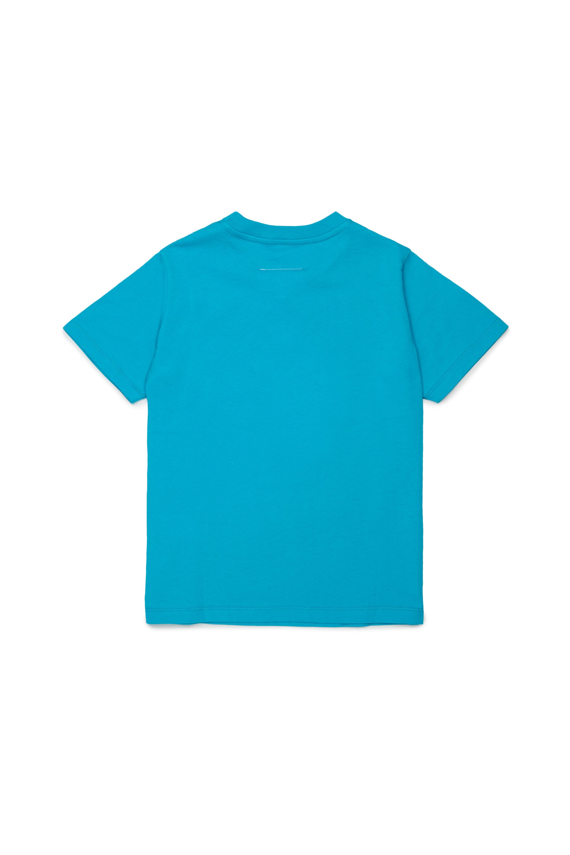 Camiseta de cuello redondo con logo