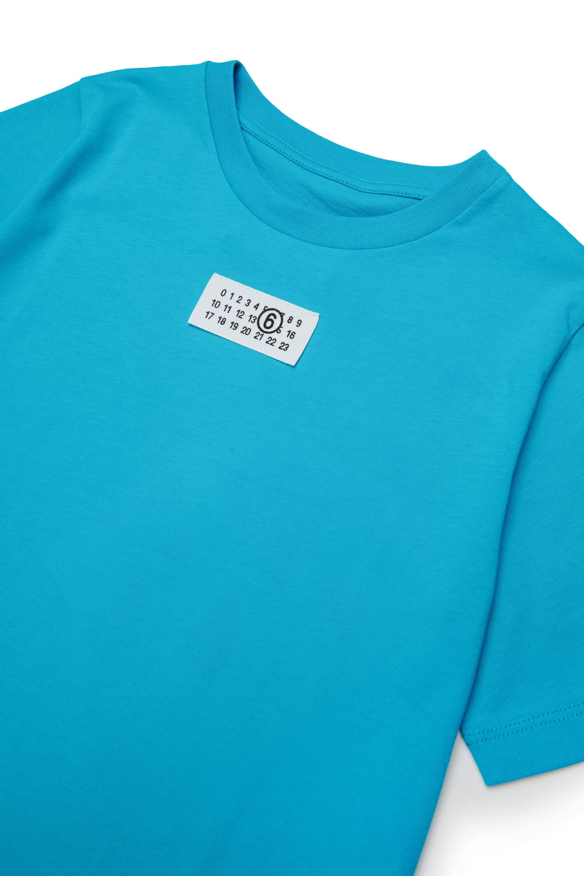 Camiseta de cuello redondo con logo