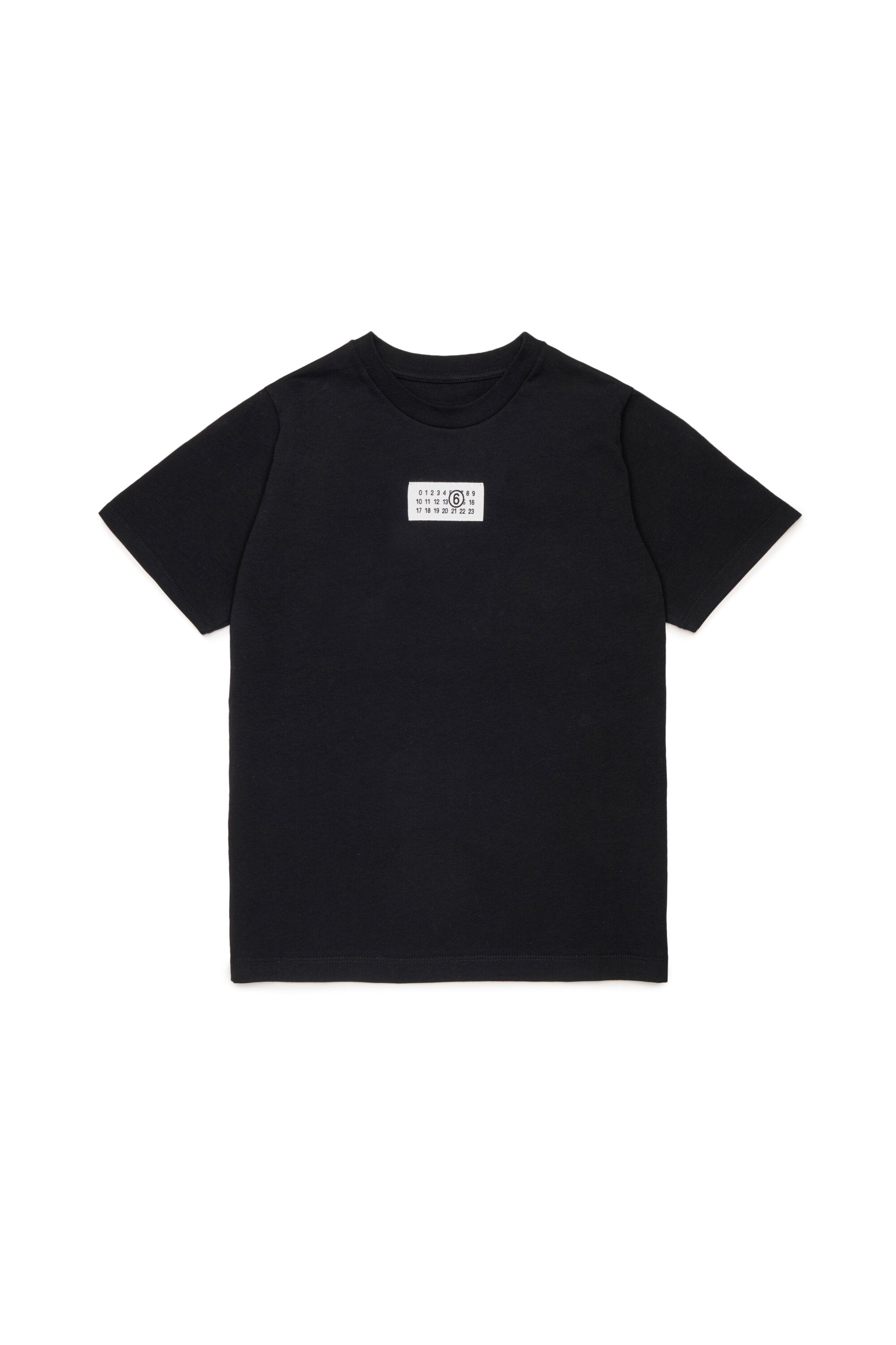 Camiseta de cuello redondo con logo
